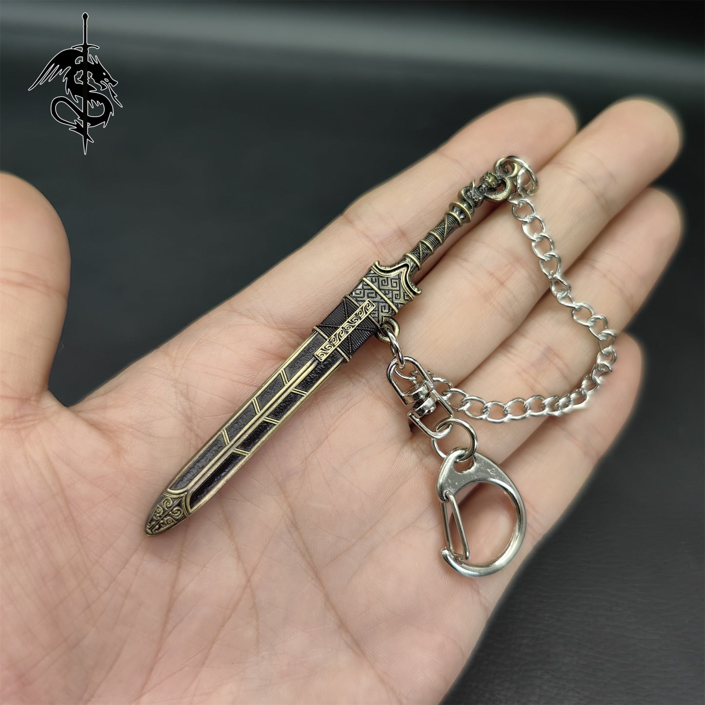 The Investiture of The Gods Mini Swords keychain