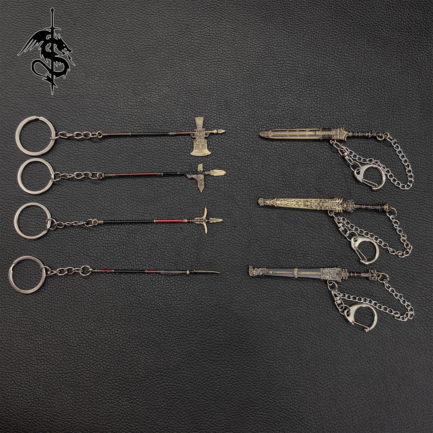 The Investiture of The Gods Mini Swords keychain