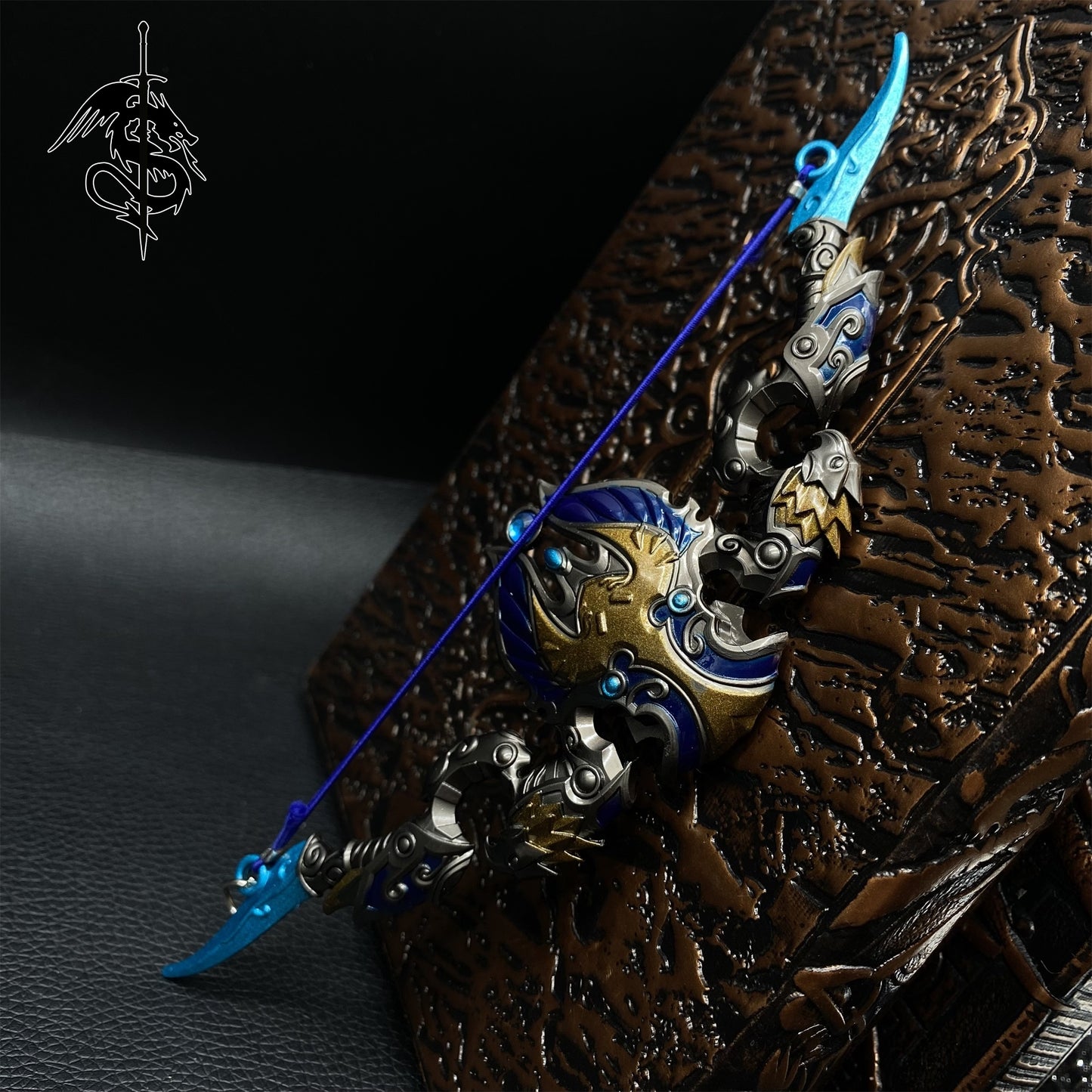Game WOW Thori'dal Weapon The Stars' Fury Bow Arrow Metal Weapon