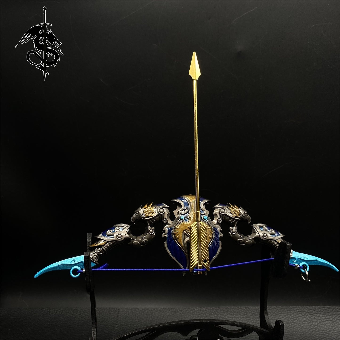 Game WOW Thori'dal Weapon The Stars' Fury Bow Arrow Metal Weapon