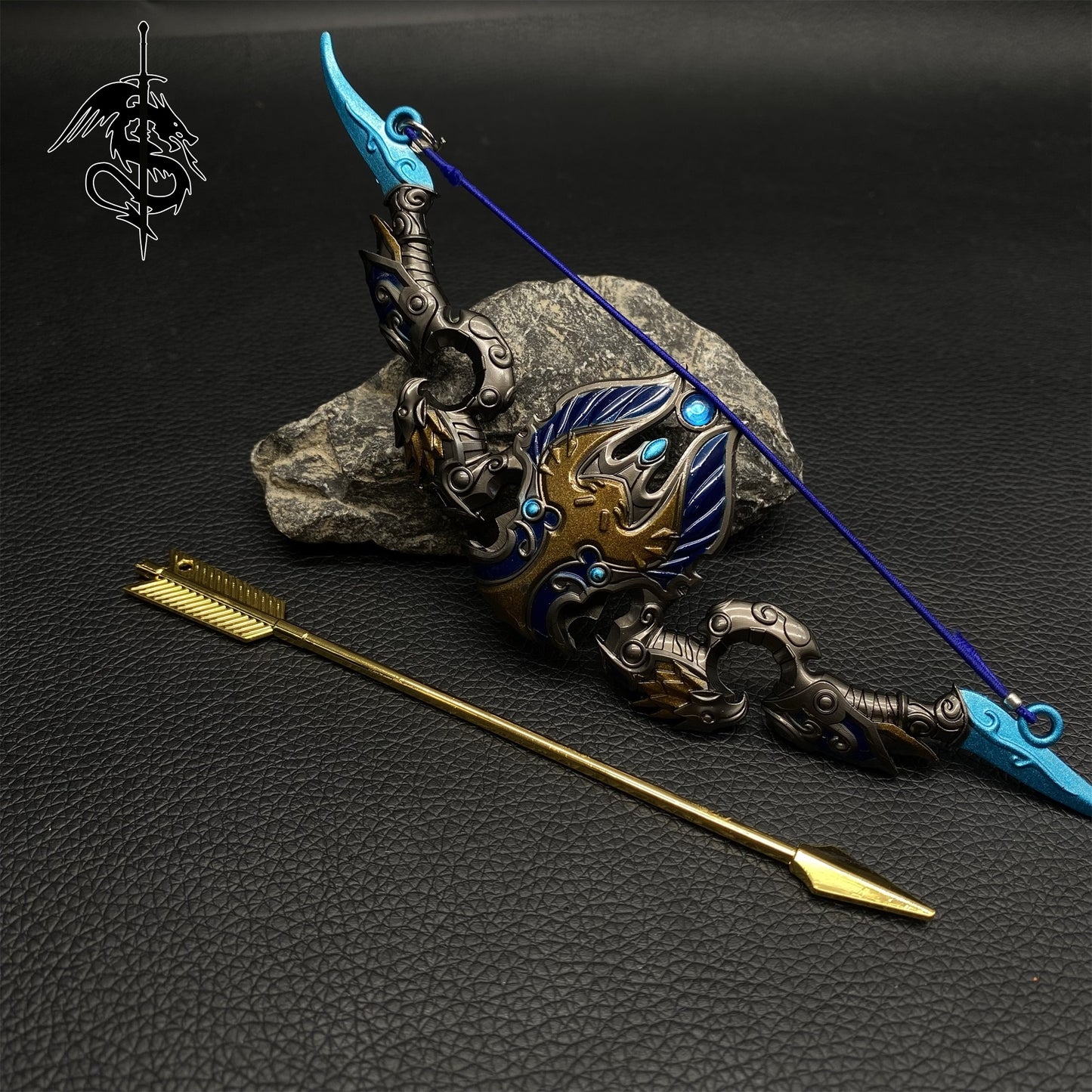 Game WOW Thori'dal Weapon The Stars' Fury Bow Arrow Metal Weapon
