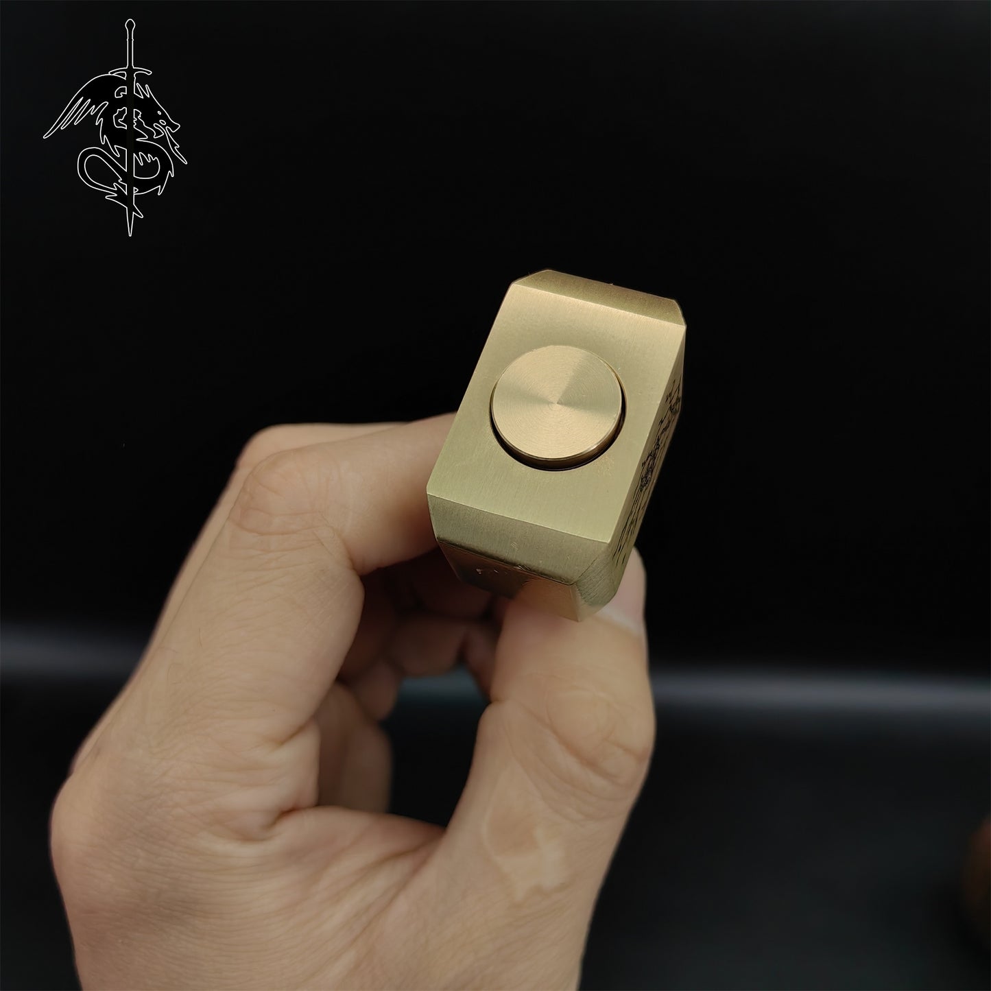Thor Hammer Mjolnir Brass Replica Fidget Spinner