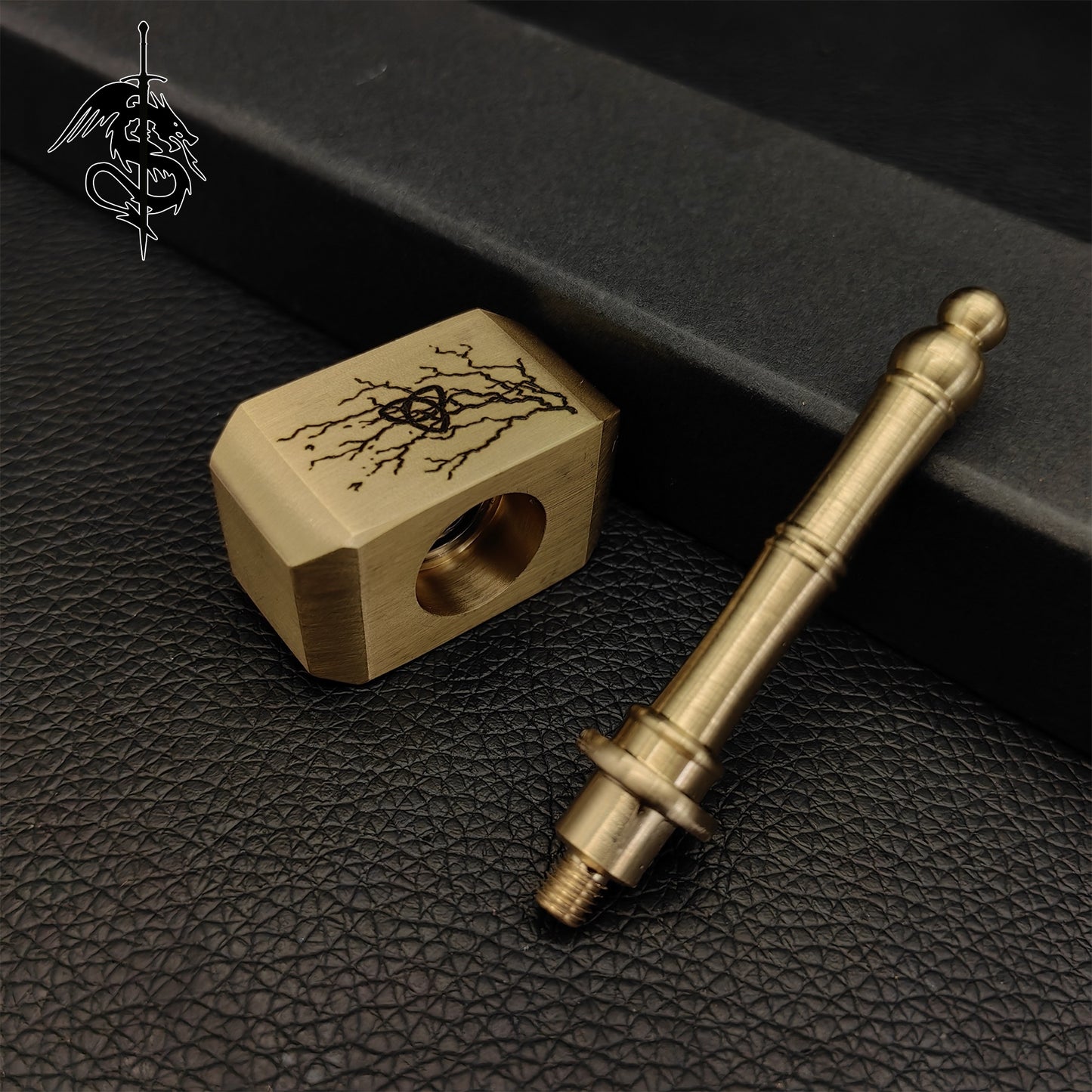 Thor Hammer Mjolnir Brass Replica Fidget Spinner