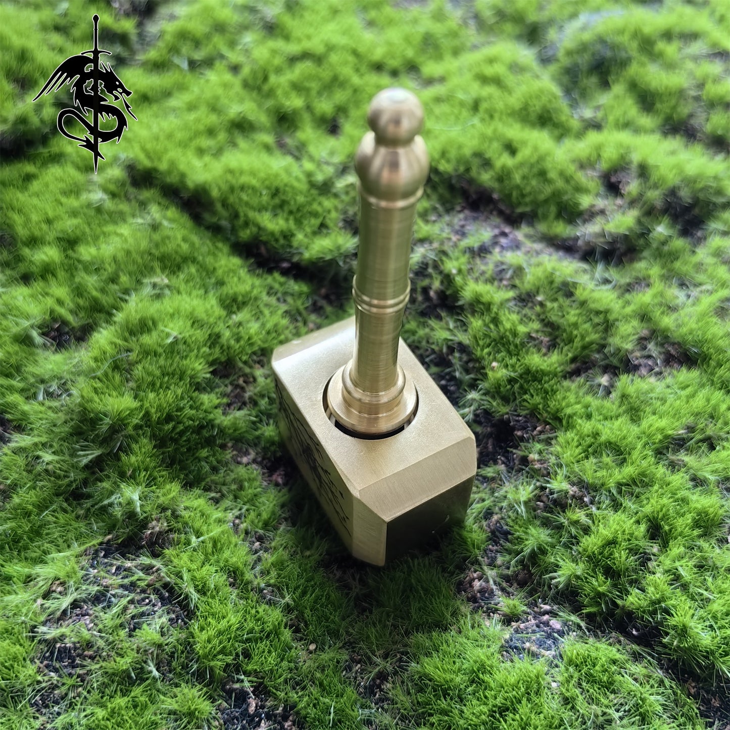 Thor Hammer Mjolnir Brass Replica Fidget Spinner