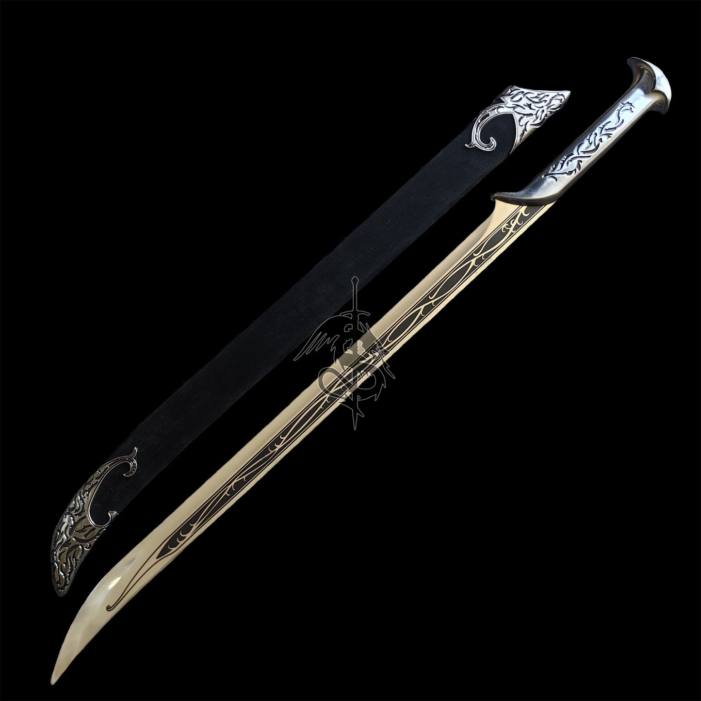 Thranduil's Elf King Sword Life-size Metal Replica