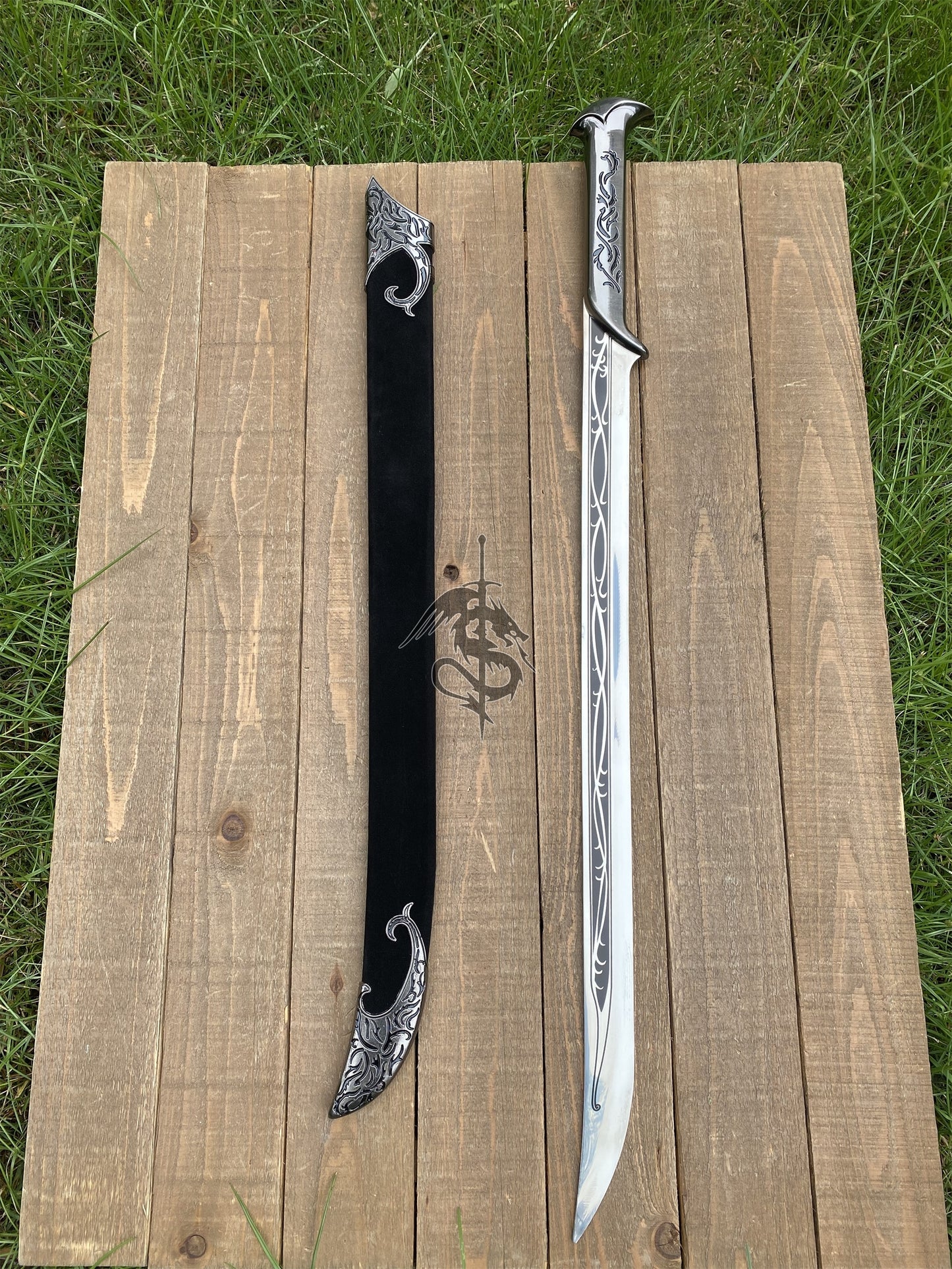 Thranduil's Elf King Sword Life-size Metal Replica