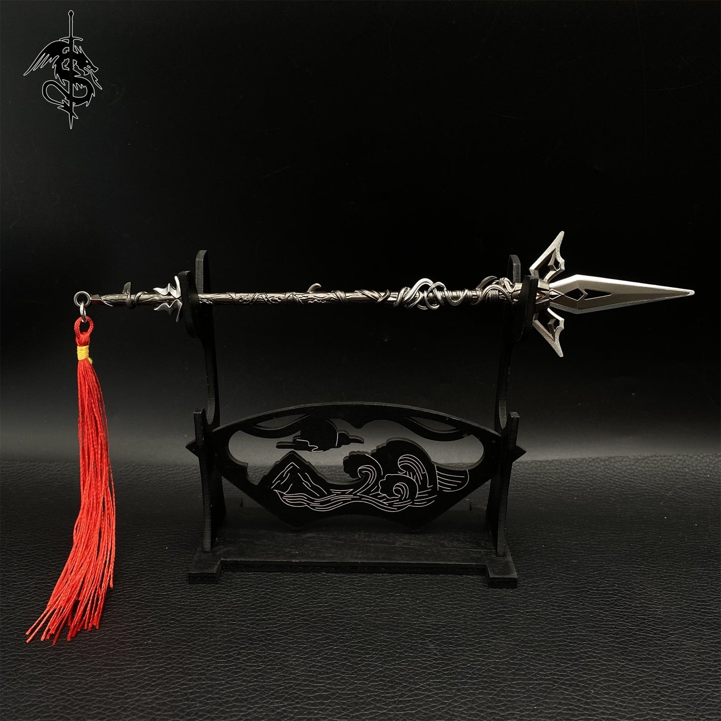 Perfect World Anime Game Peripheral Weapon Thunder War Spear Replica