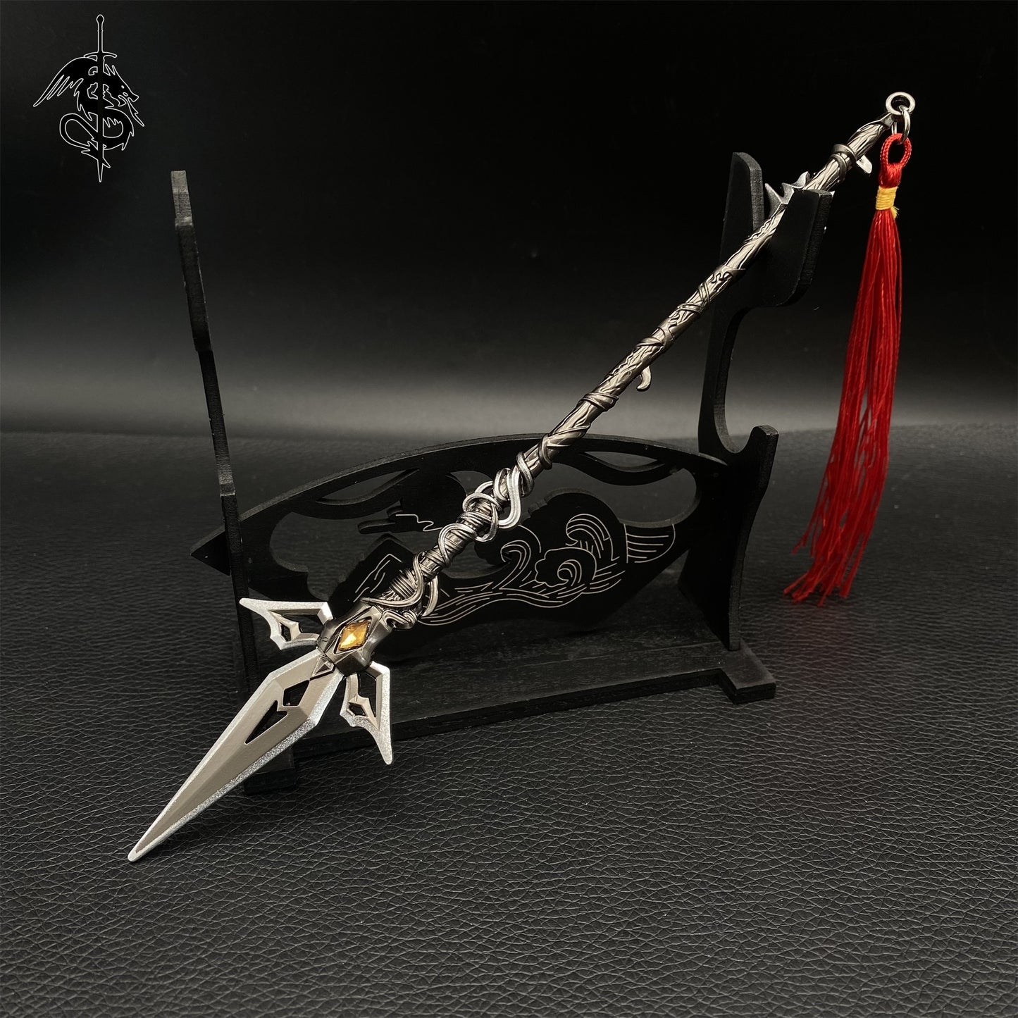 Perfect World Anime Game Peripheral Weapon Thunder War Spear Replica