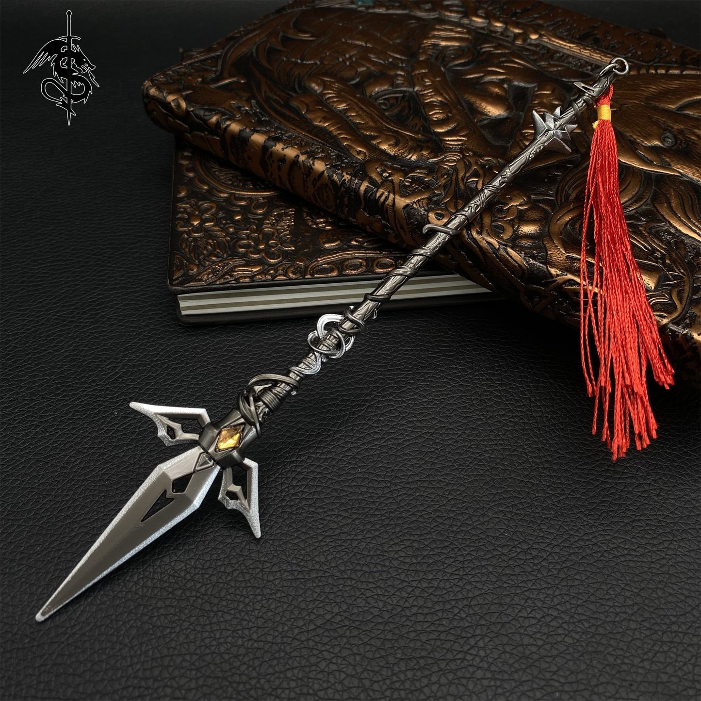 Perfect World Anime Game Peripheral Weapon Thunder War Spear Replica