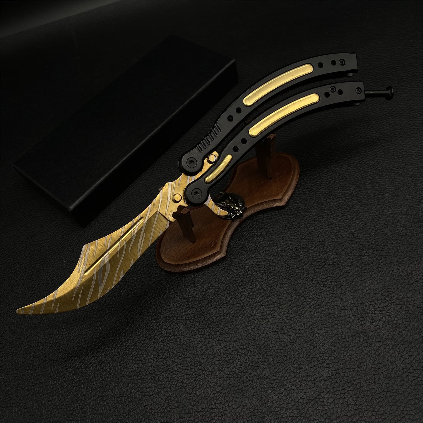 CS Tiger Tooth Balisong Butterfly Knife
