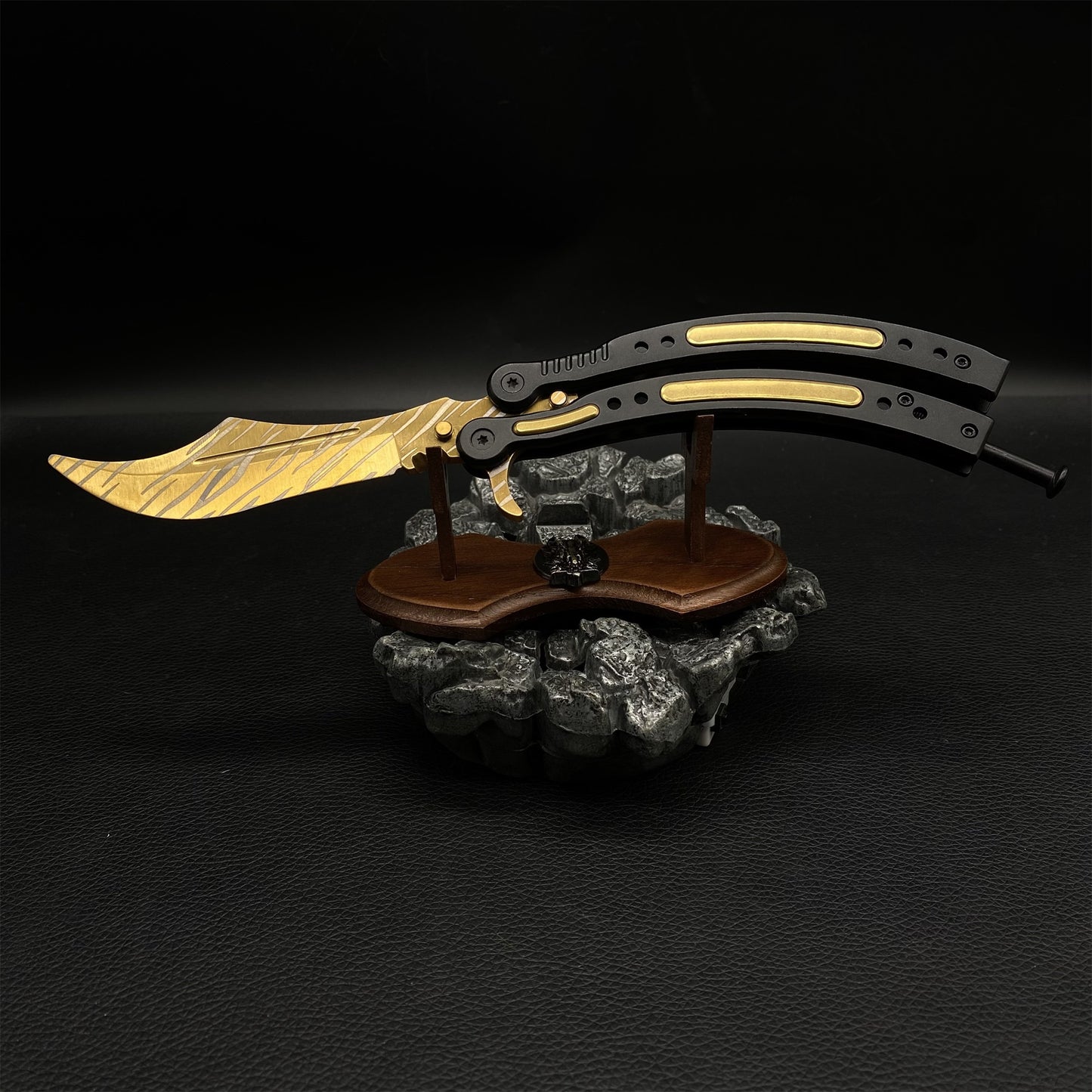 CS Tiger Tooth Balisong Butterfly Knife