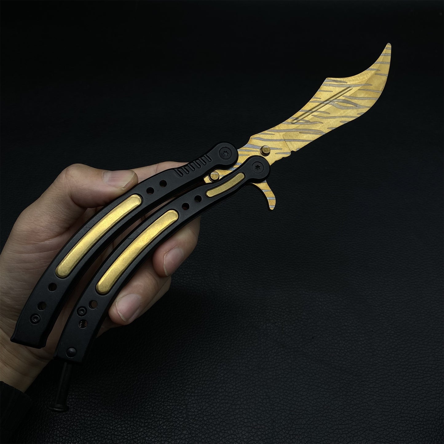 CS Tiger Tooth Balisong Butterfly Knife
