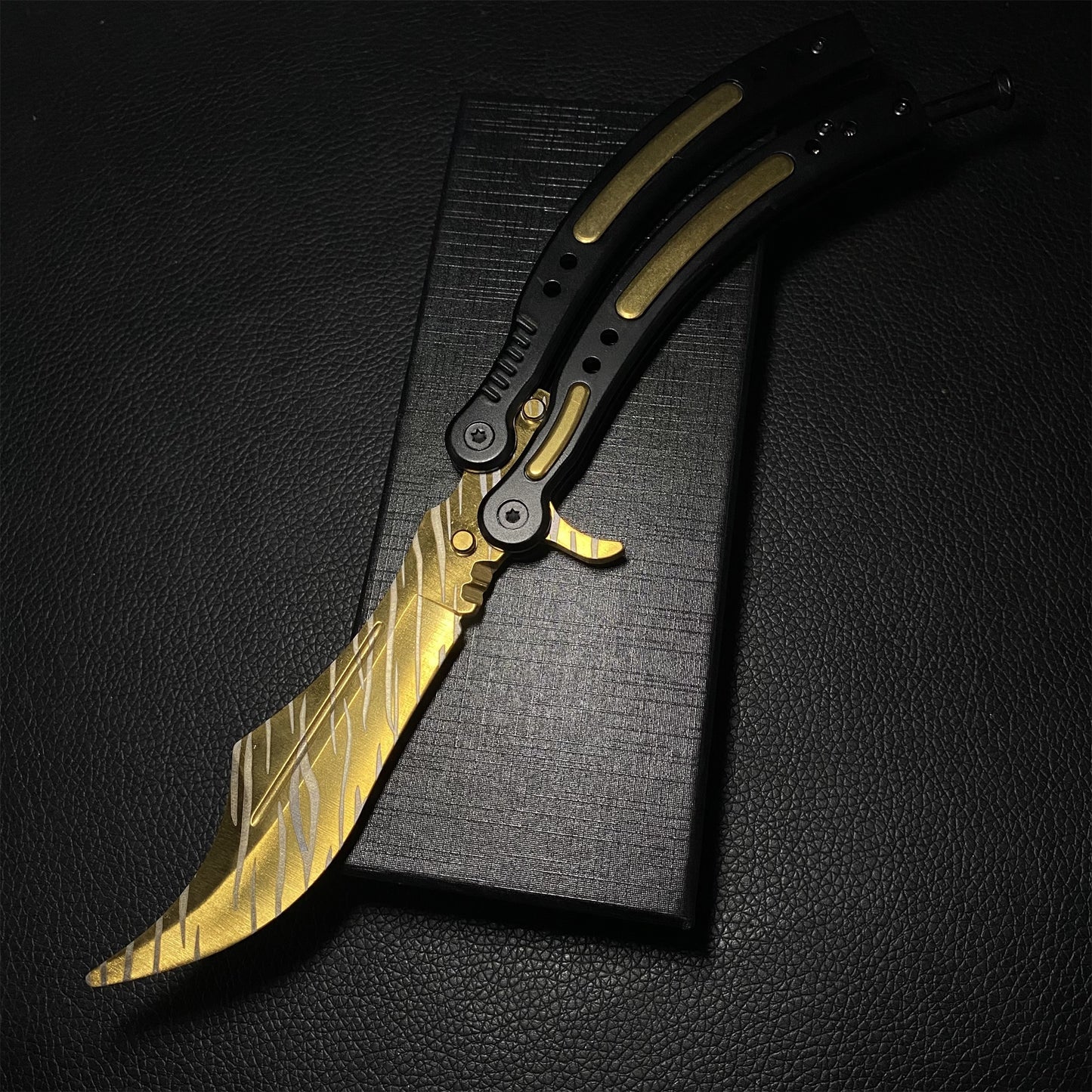 CS Tiger Tooth Balisong Butterfly Knife