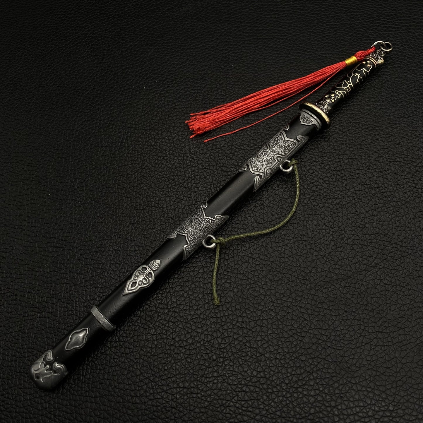 Black Myth: Wukong Tiger Vanguard Red copper Sword Metal Replica