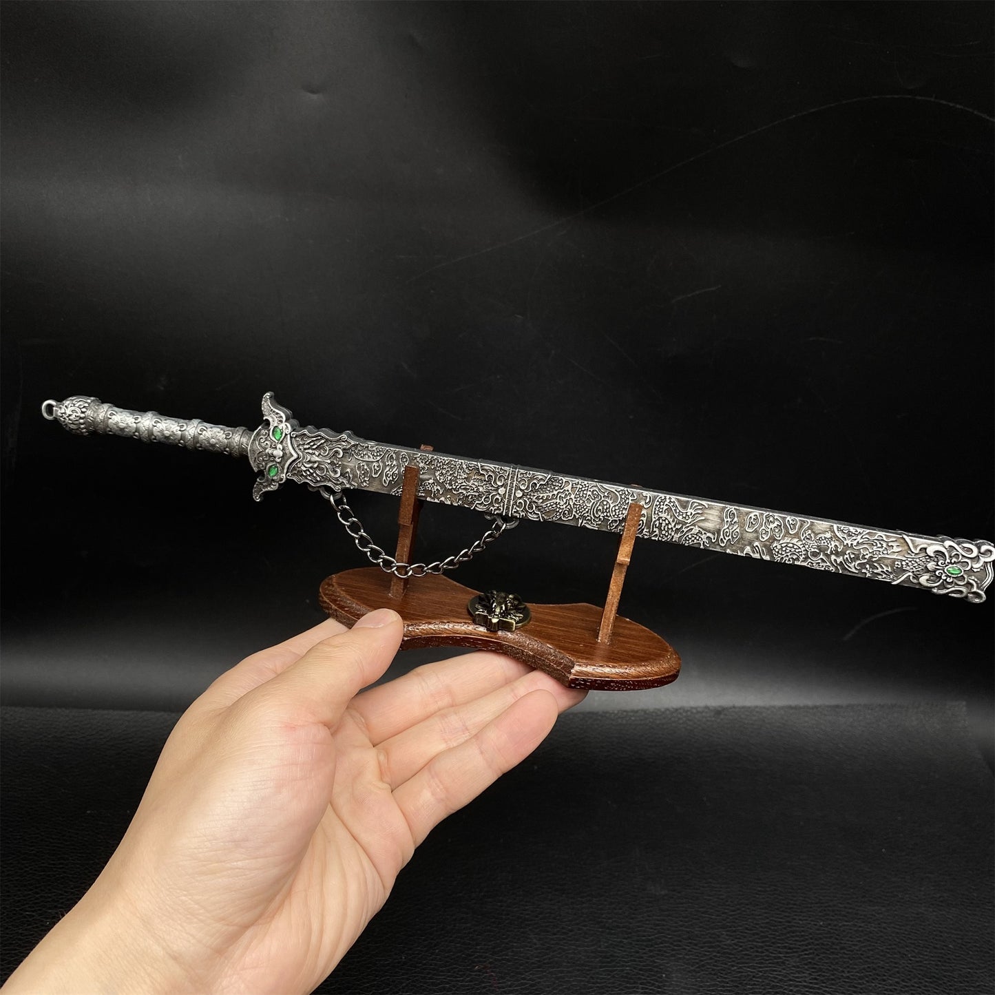 Chinese Ancient Cold Weapon TingYu Sword Metal Replica