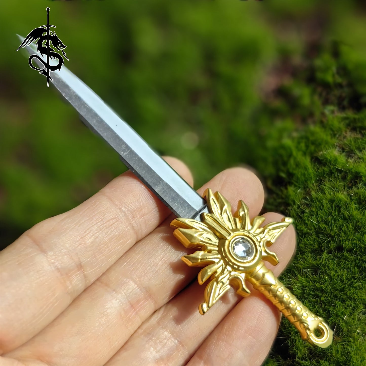 El'druin Tyrael Sword EDC Tool Handy Knife Archangel Tyrael Weapon