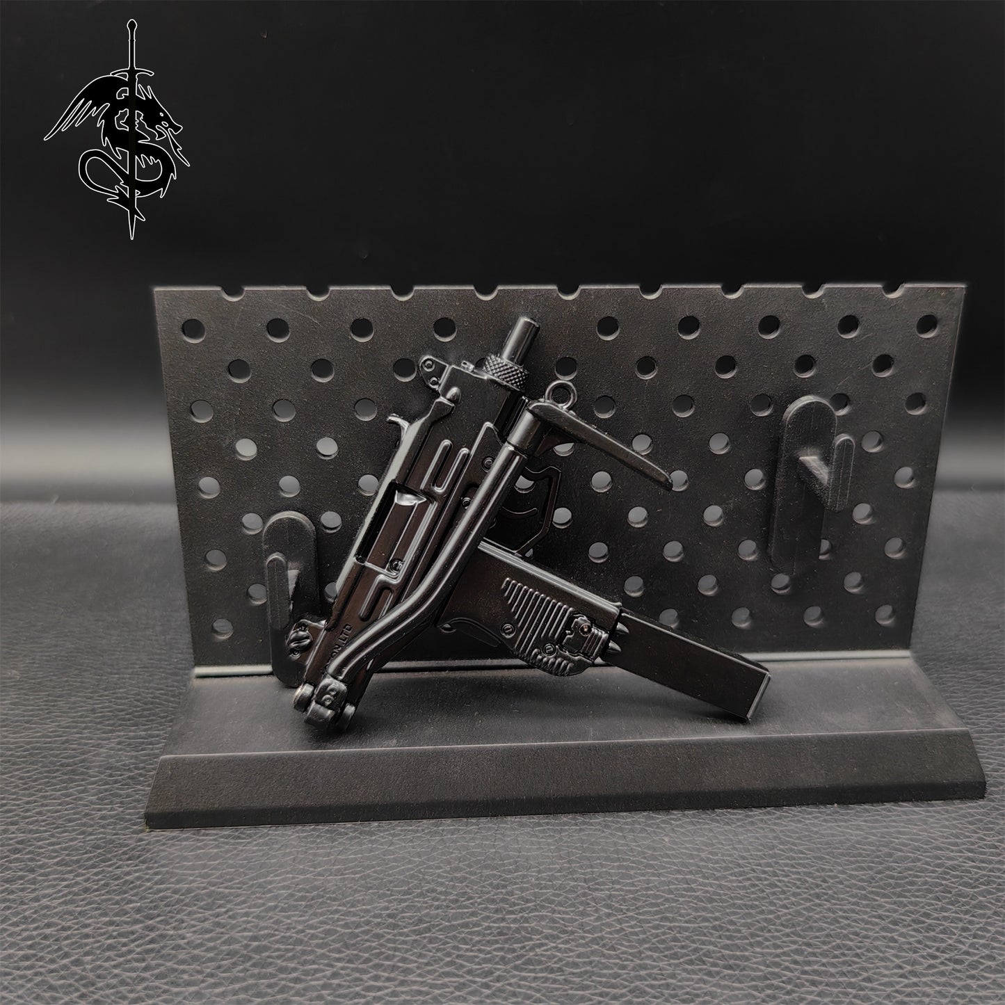 UZI Submachine Metal Gun Model Black Small Replica
