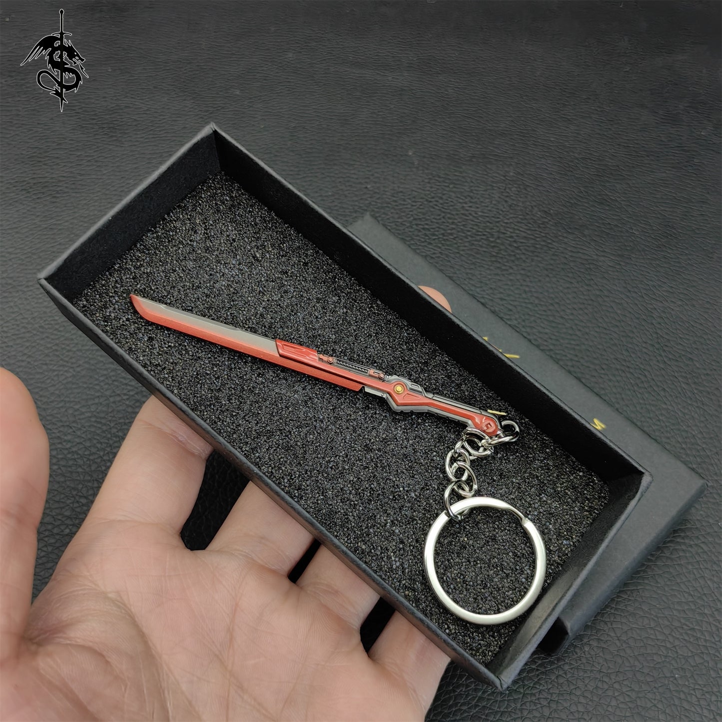 Mini Overdrive Blade Metal keychain
