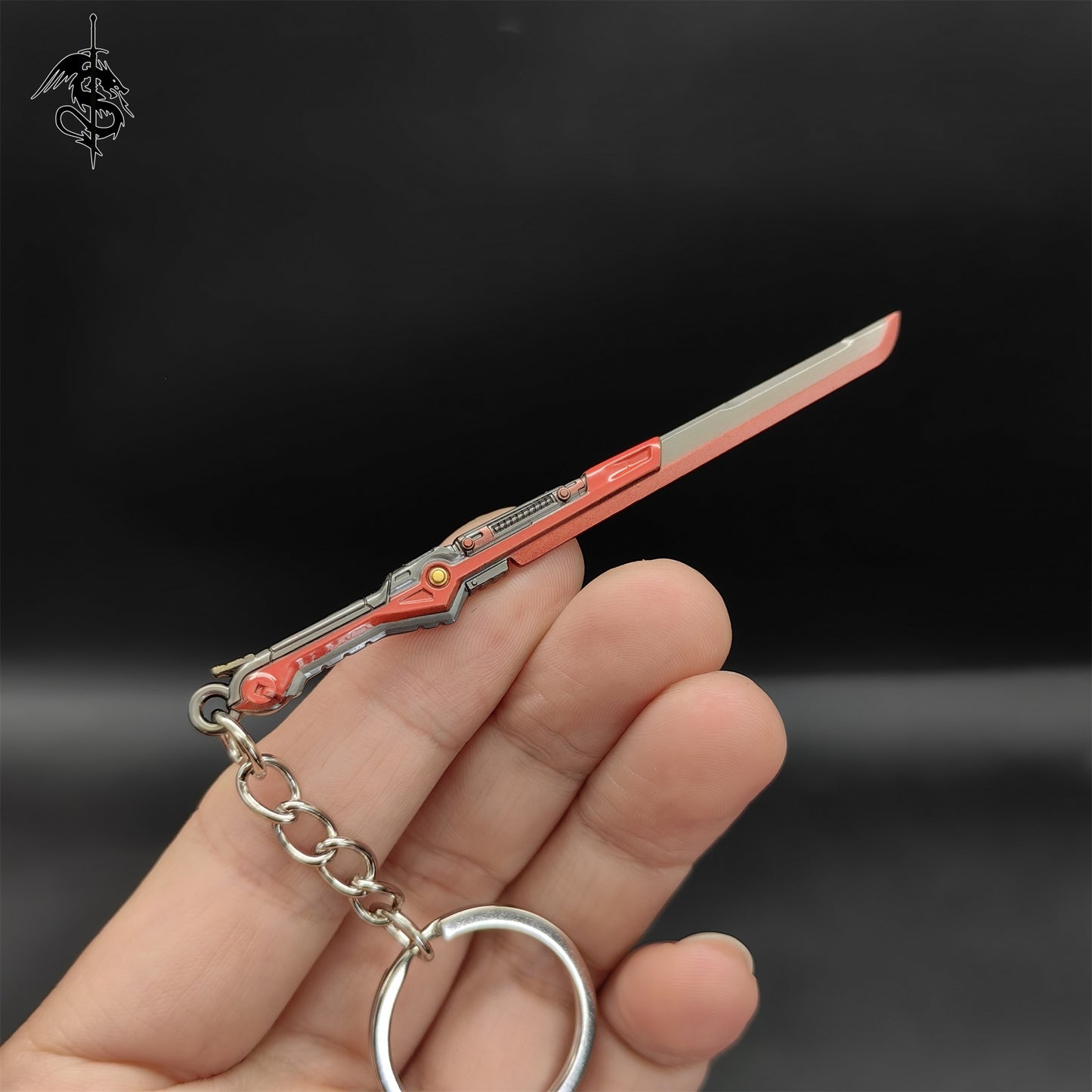 Mini Overdrive Blade Metal keychain