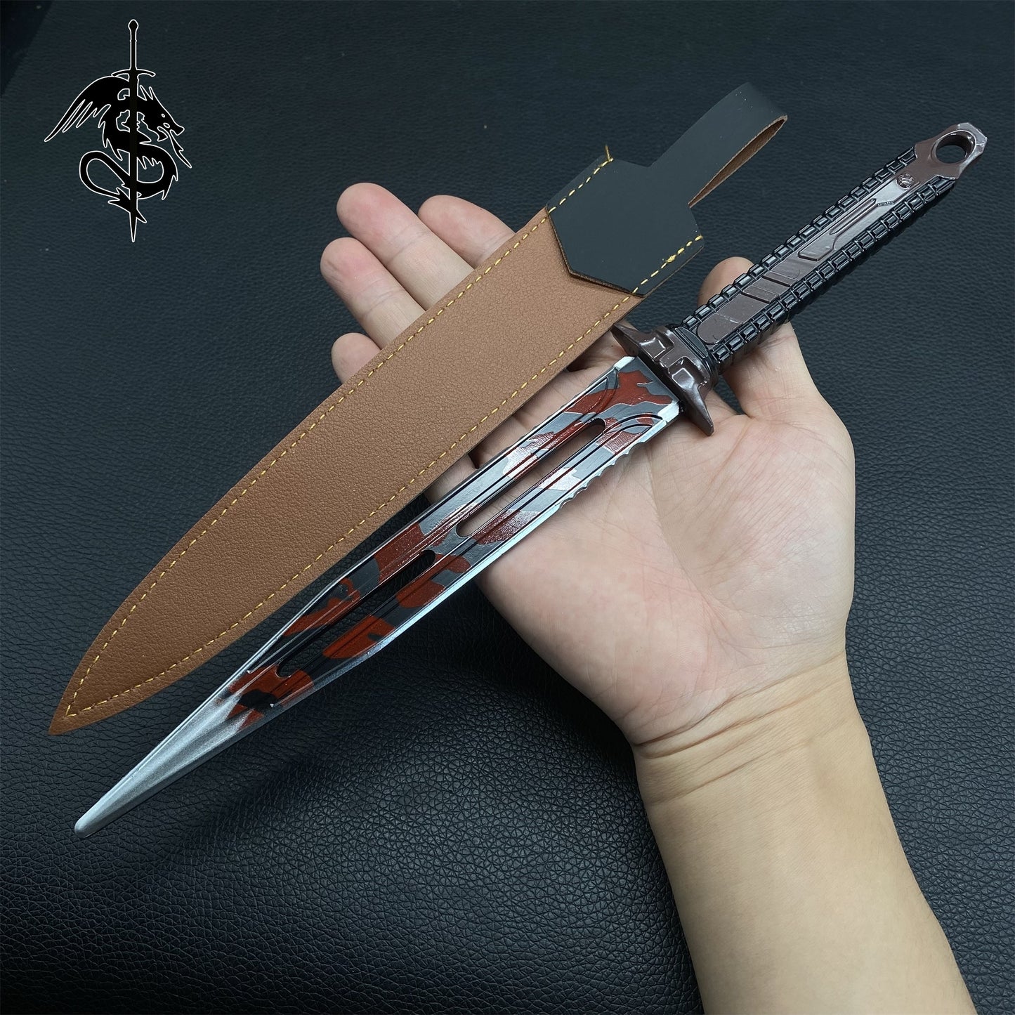 Hot Game Peripheral 11.8'' Metal Victory Blade Knife