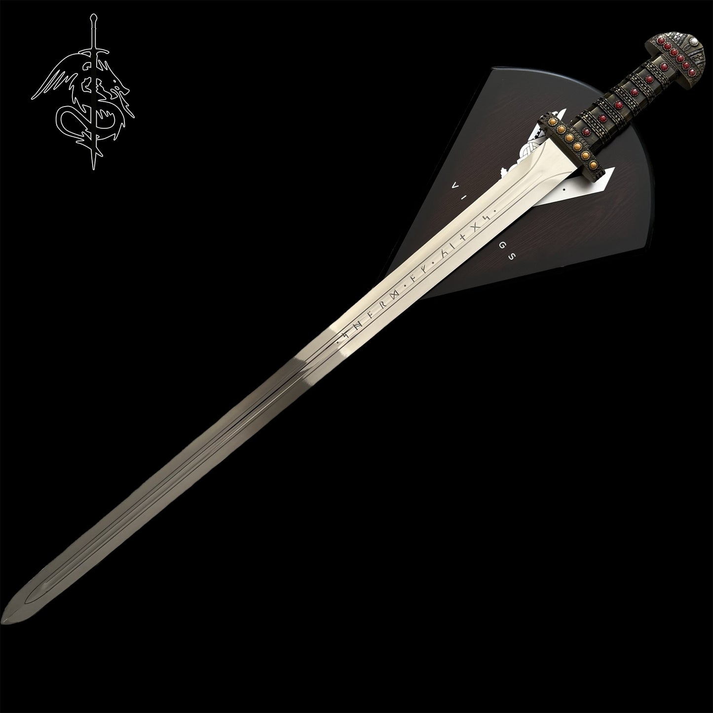 Viking Sword of Ragnar Lothbrok Life-Size Steel Replica
