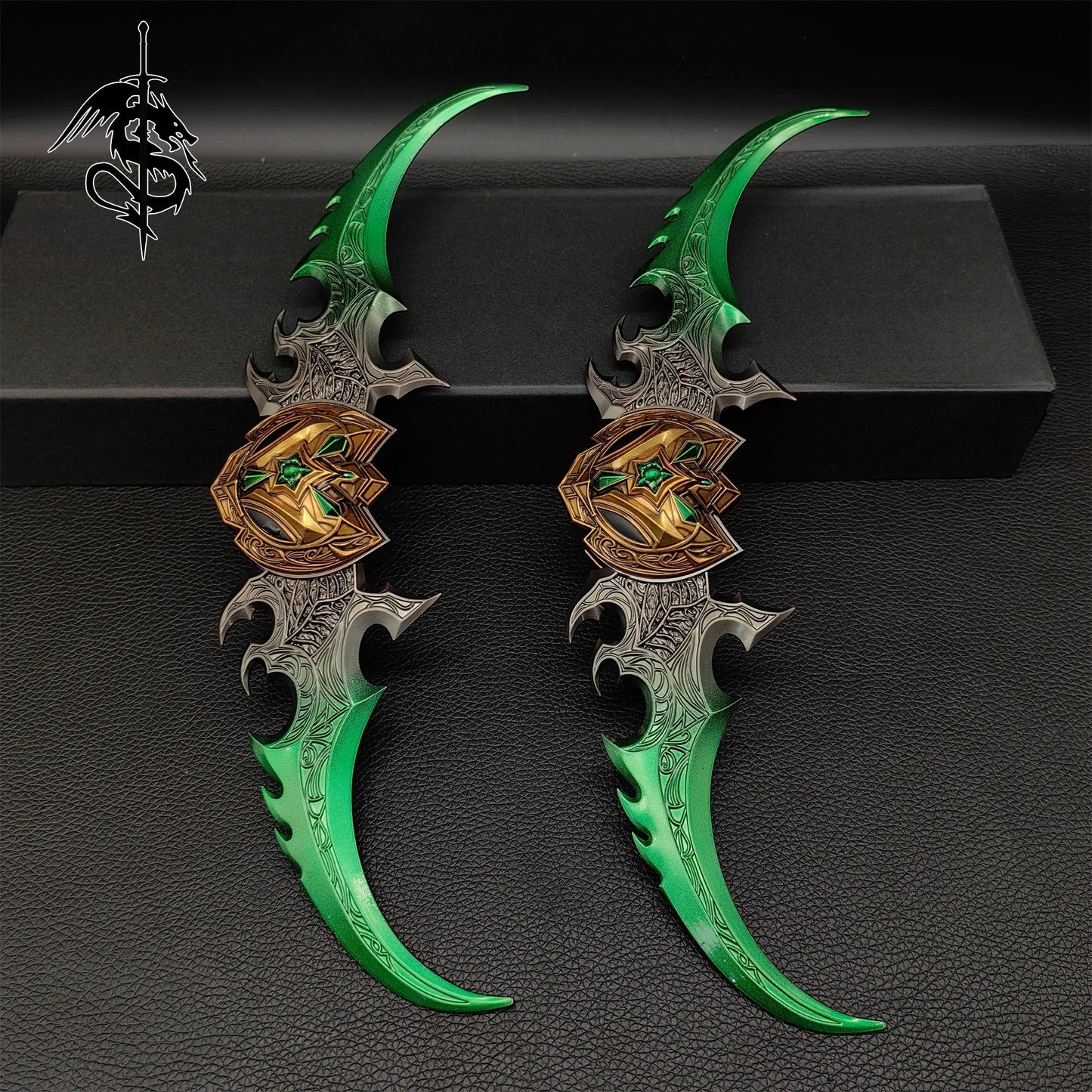 Illidan Stormrage Warglaive of Azzinoth Metal Handicraft
