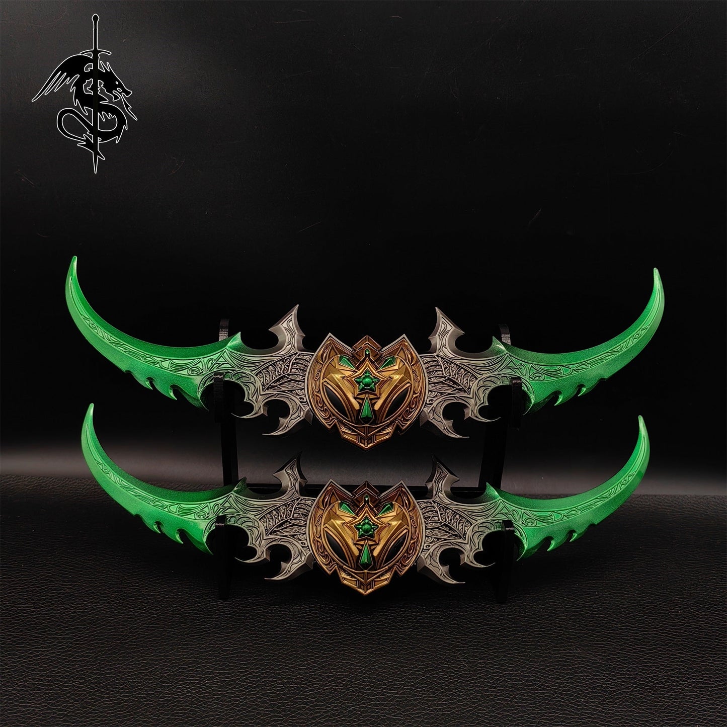Illidan Stormrage Warglaive of Azzinoth Metal Handicraft