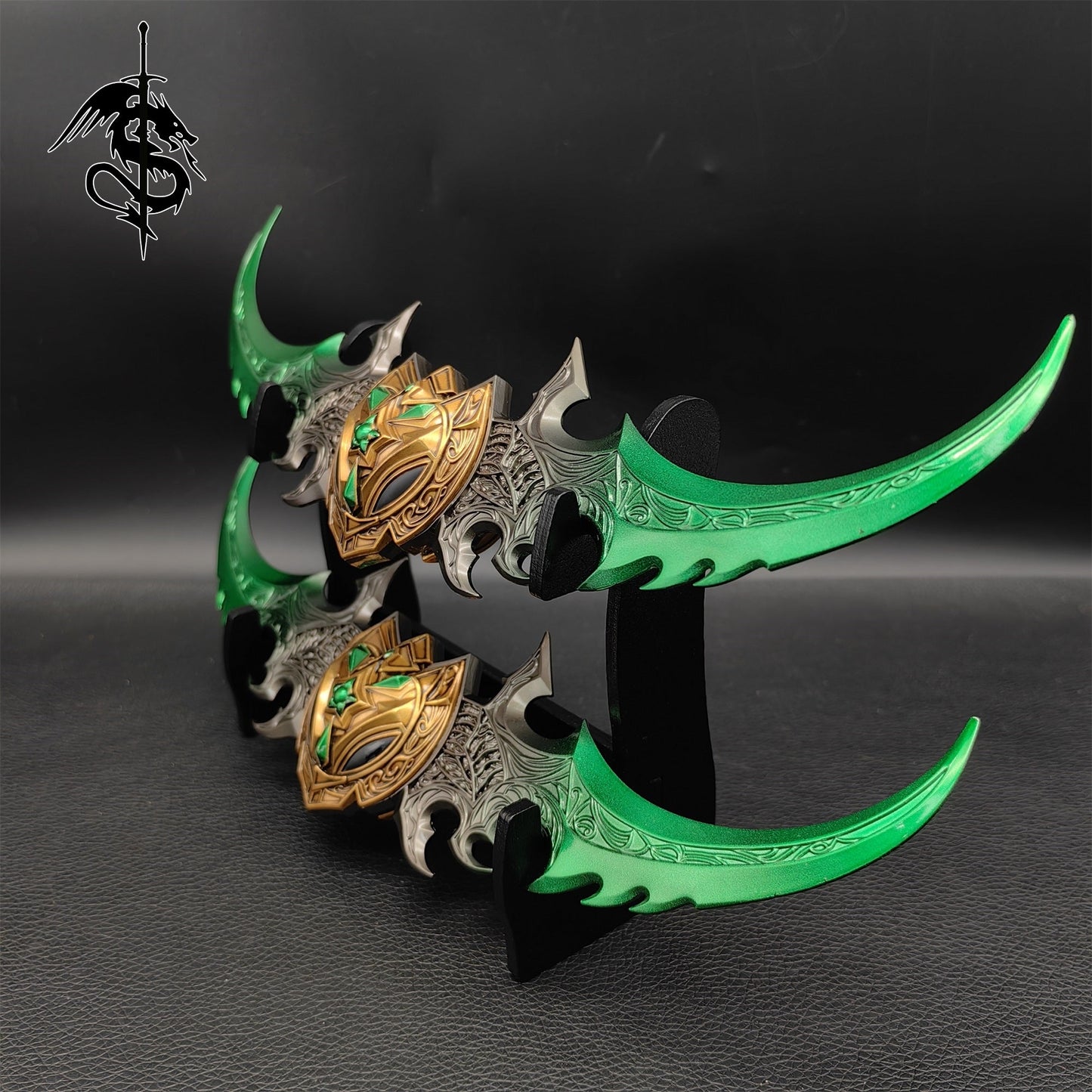 Illidan Stormrage Warglaive of Azzinoth Metal Handicraft