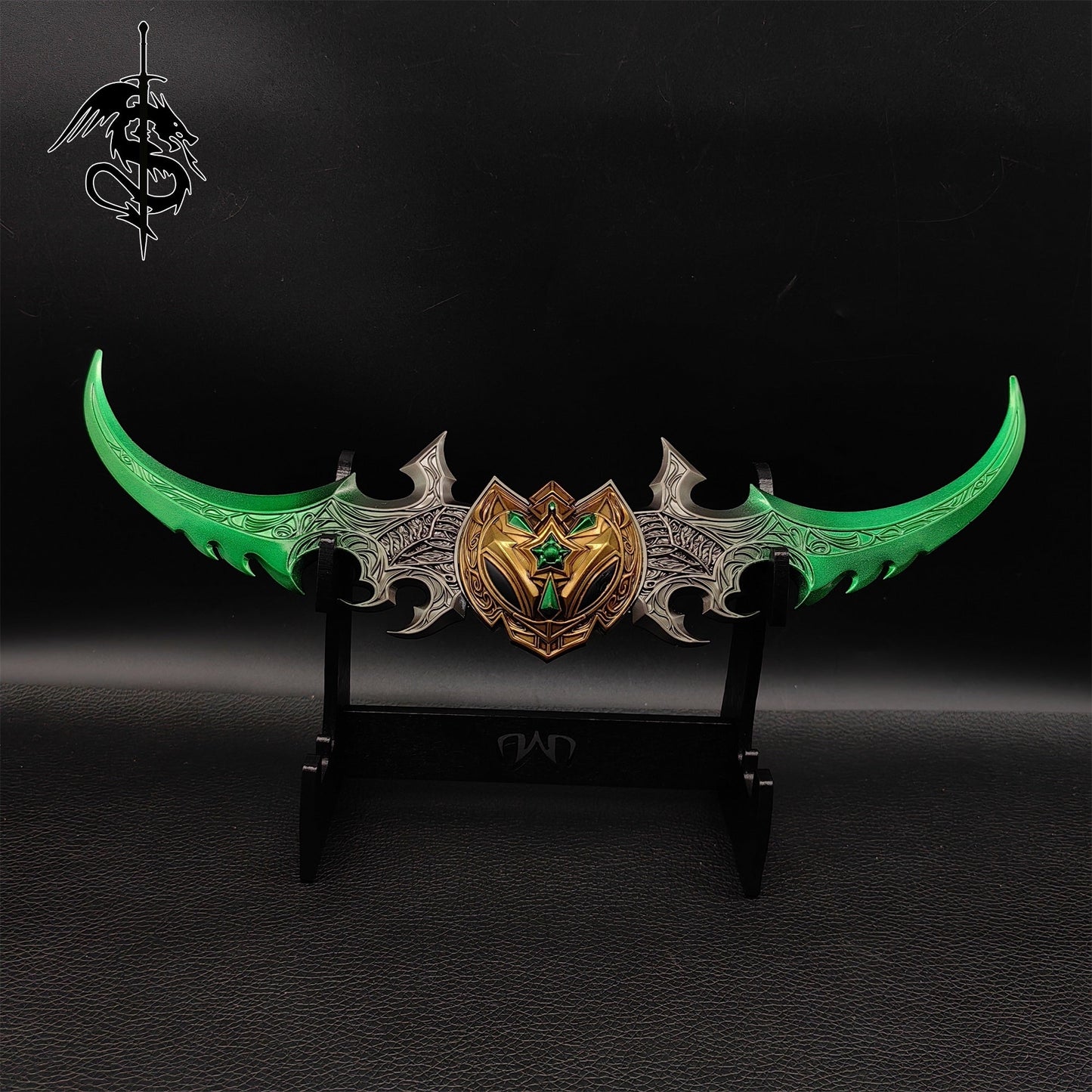 Illidan Stormrage Warglaive of Azzinoth Metal Handicraft