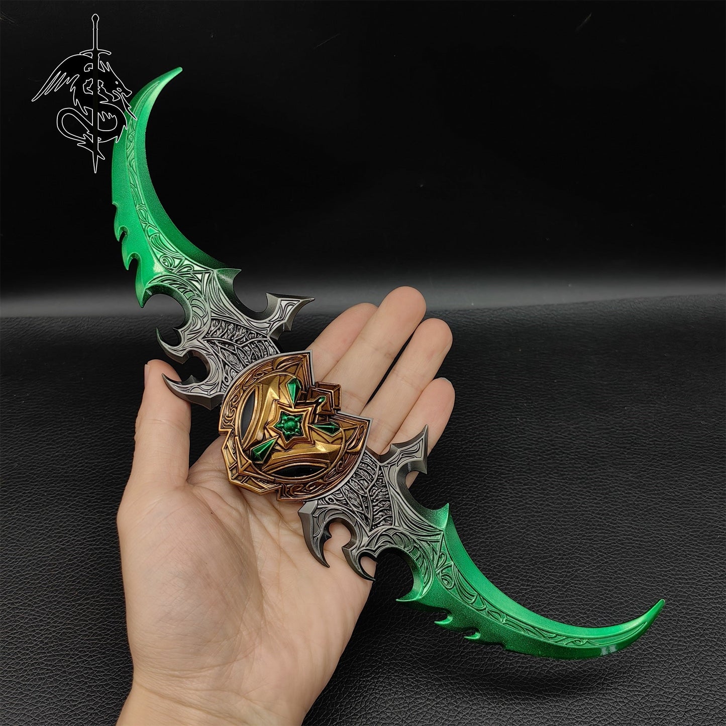 Illidan Stormrage Warglaive of Azzinoth Metal Handicraft