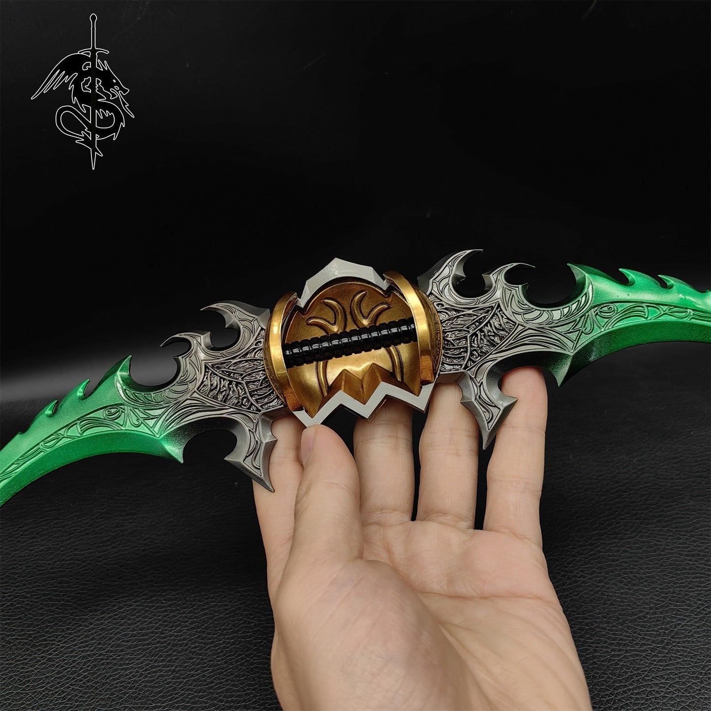 Illidan Stormrage Warglaive of Azzinoth Metal Handicraft