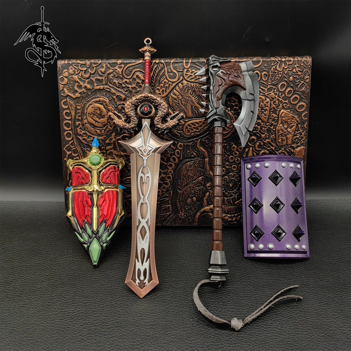 WOW Weapons Metal Sword & Shield