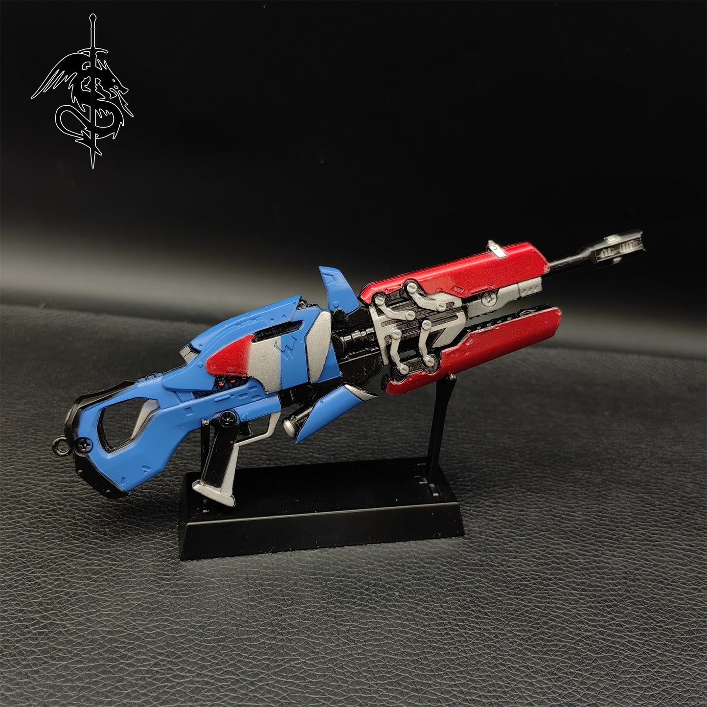 Widowmaker Sniper Rifle Miniature Gun Metal OW Game Weapon