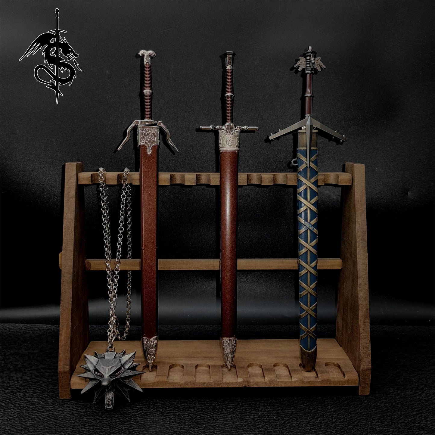 Metal Aerondight Wolf School Amulet 4 in 1 Gift Box