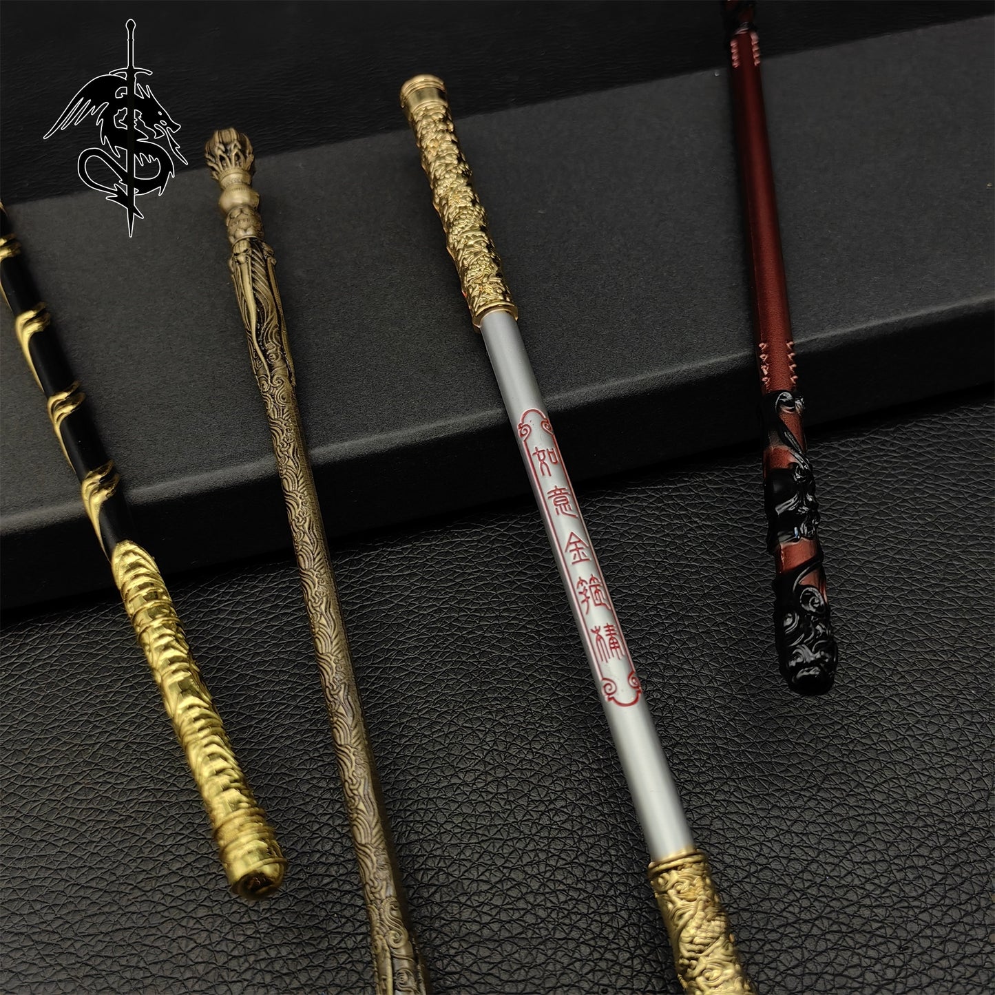 Wukong Staff Sun WuKong Weapon Metal Golden Cudgel Ruyi Jingu Bang