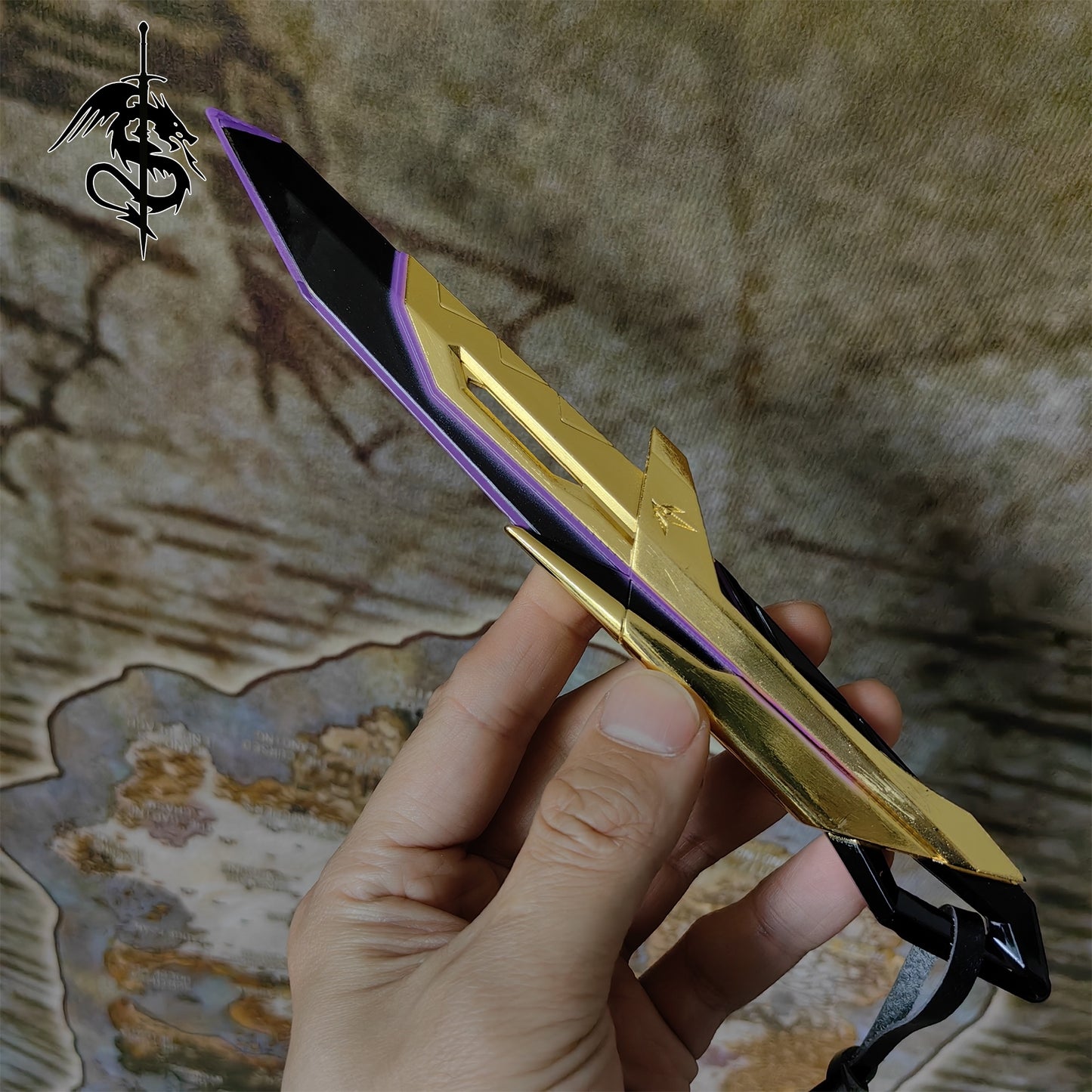 Metal XERØFANG Knife Blunt Blade Prop