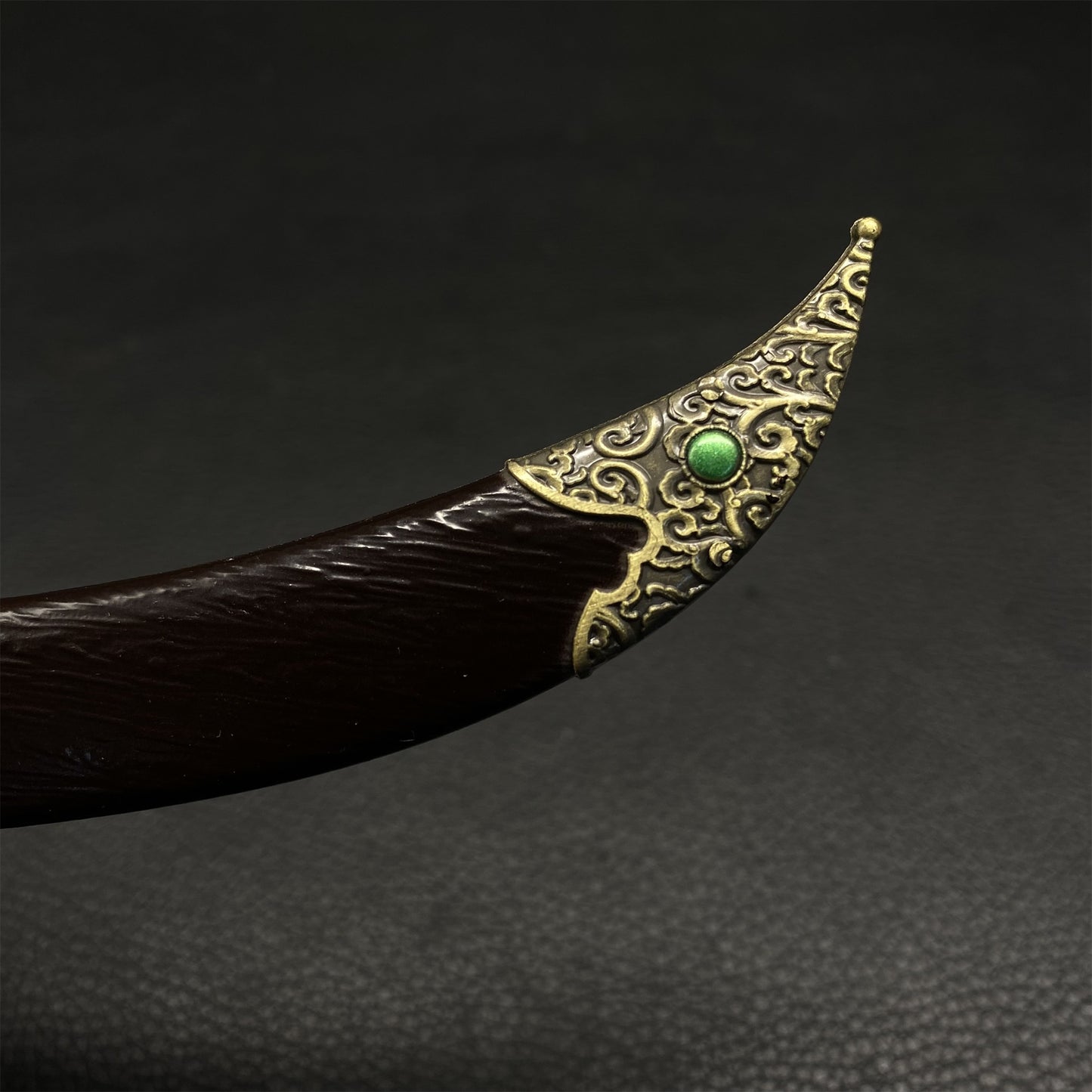 Chinese Ancient Cold Weapon Xiliang Wandao Metal Mini Replica