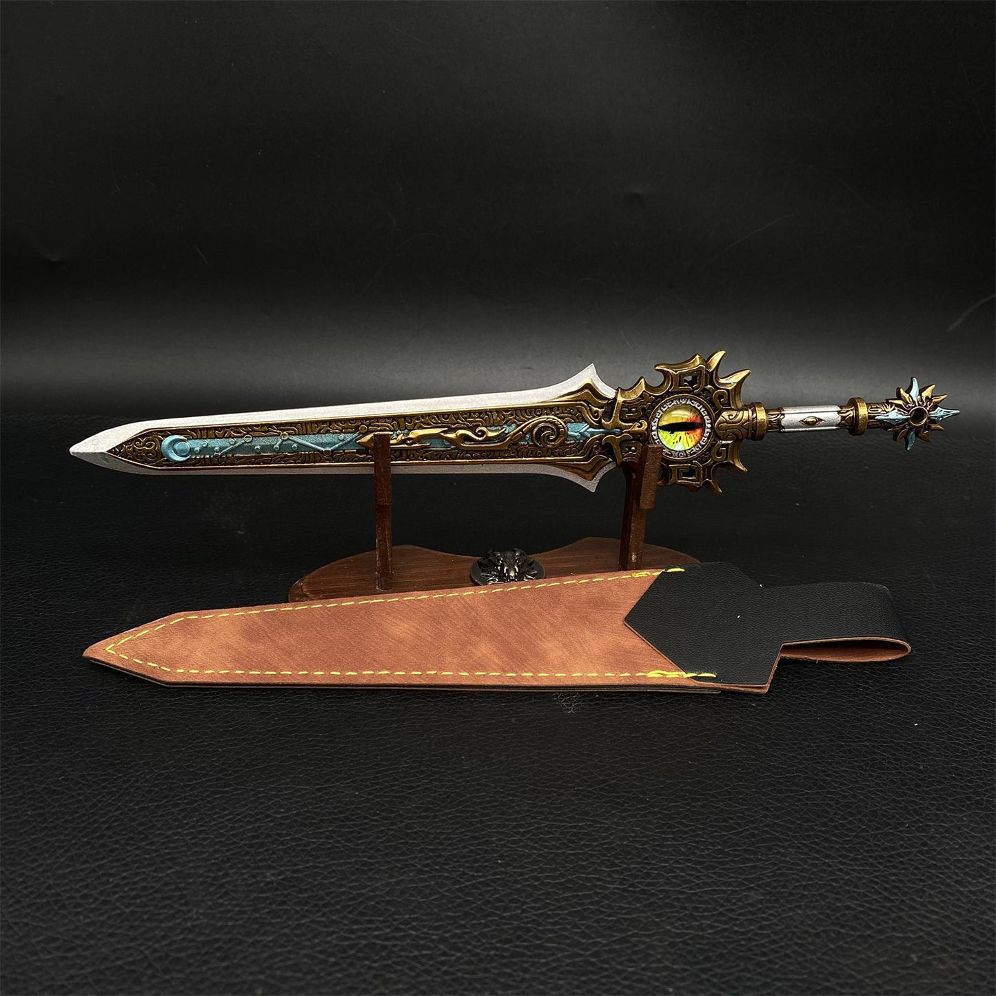 Chinese Famous Sword TOP 10 XuanYuan Sword Metal Mini Replica