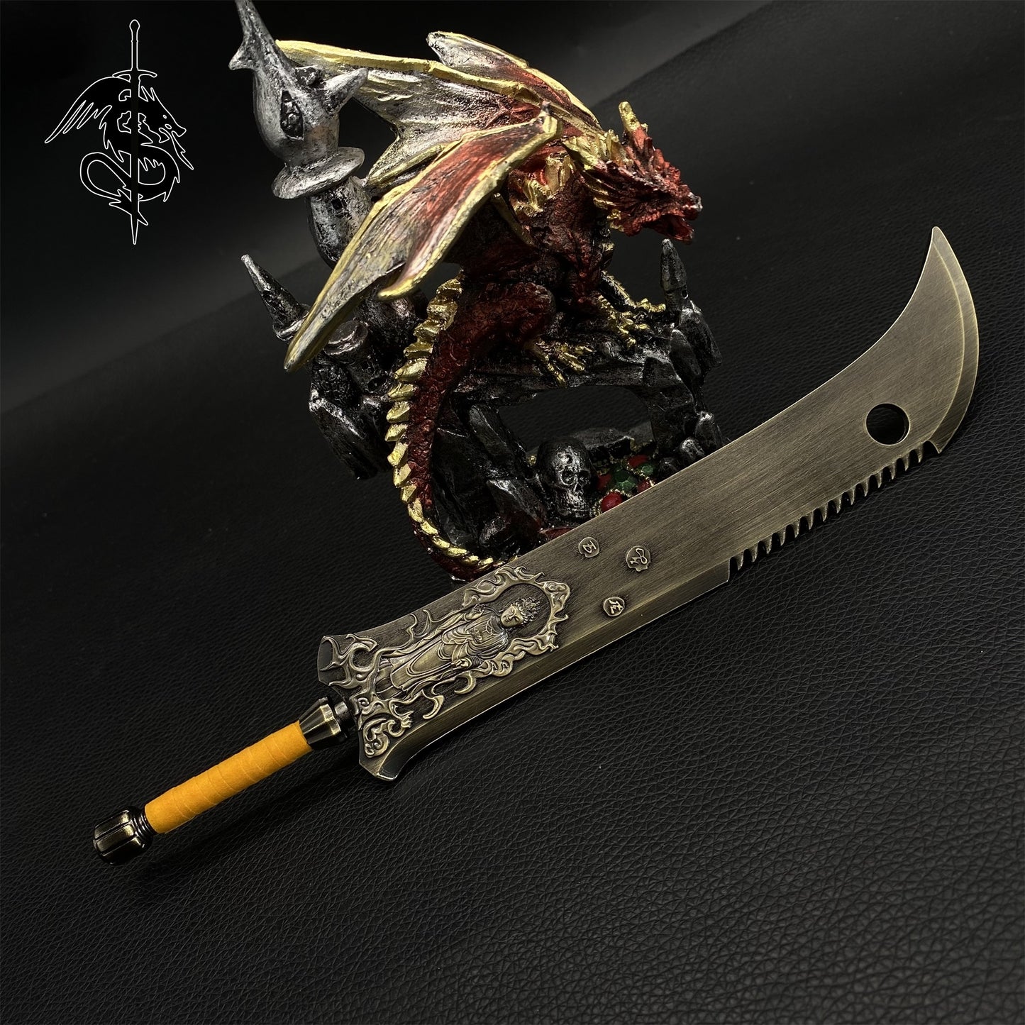 Black Myth: Wukong Yin Tiger's Greatsword Metal Miniature 25CM/9.8''