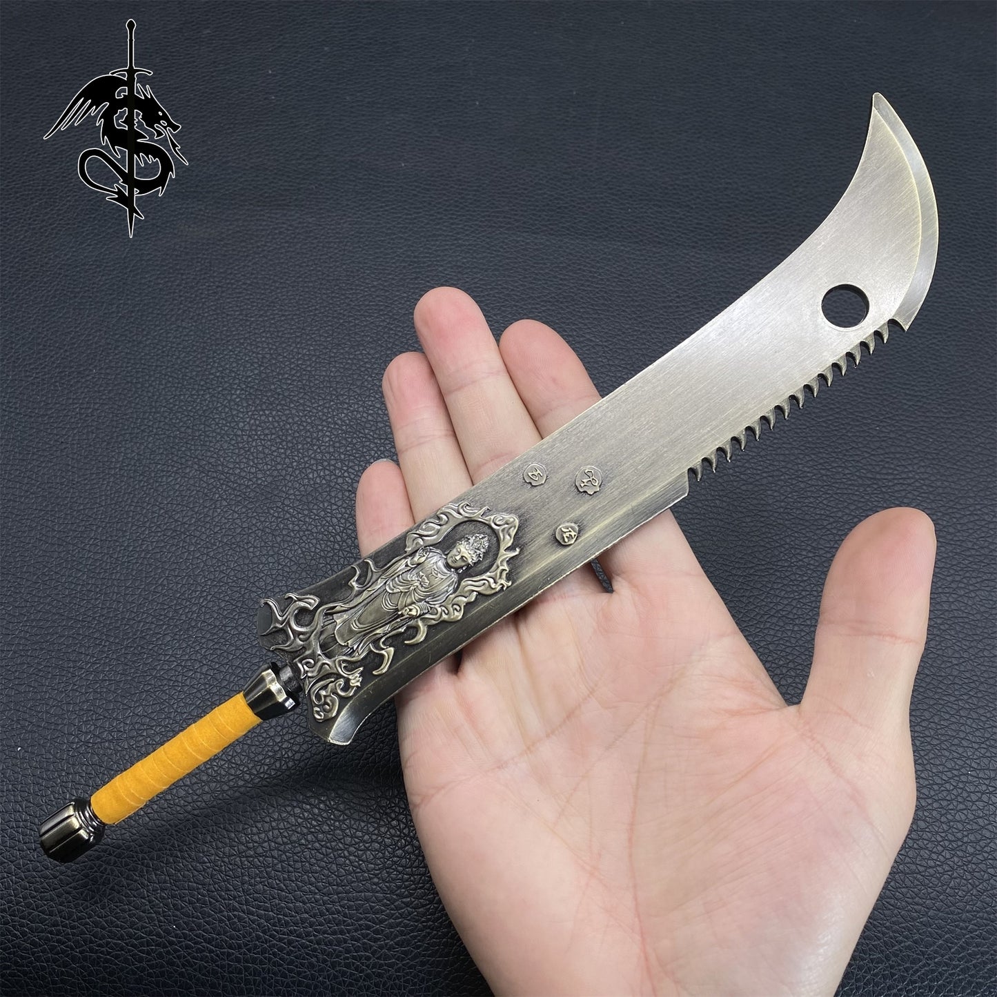 Black Myth: Wukong Yin Tiger's Greatsword Metal Miniature 25CM/9.8''