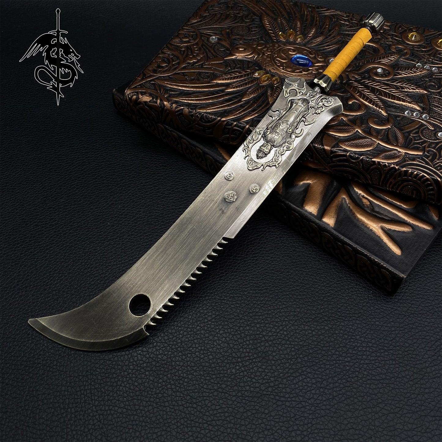 Black Myth: Wukong Yin Tiger's Greatsword Metal Miniature 25CM/9.8''