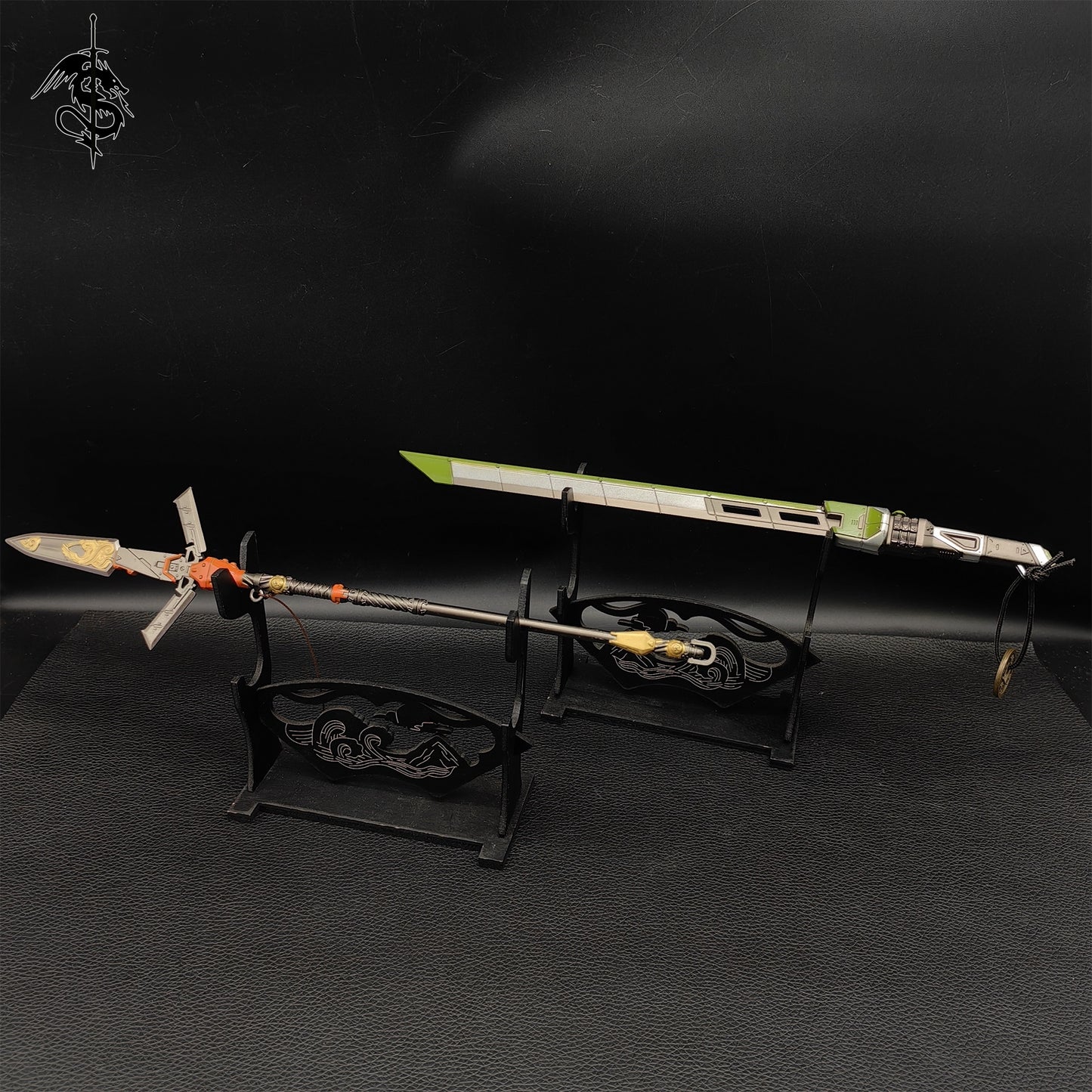 Valkyrie's Suzaku Spear Crypto Heirloom 30CM Metal Replica 2 In 1 Pack