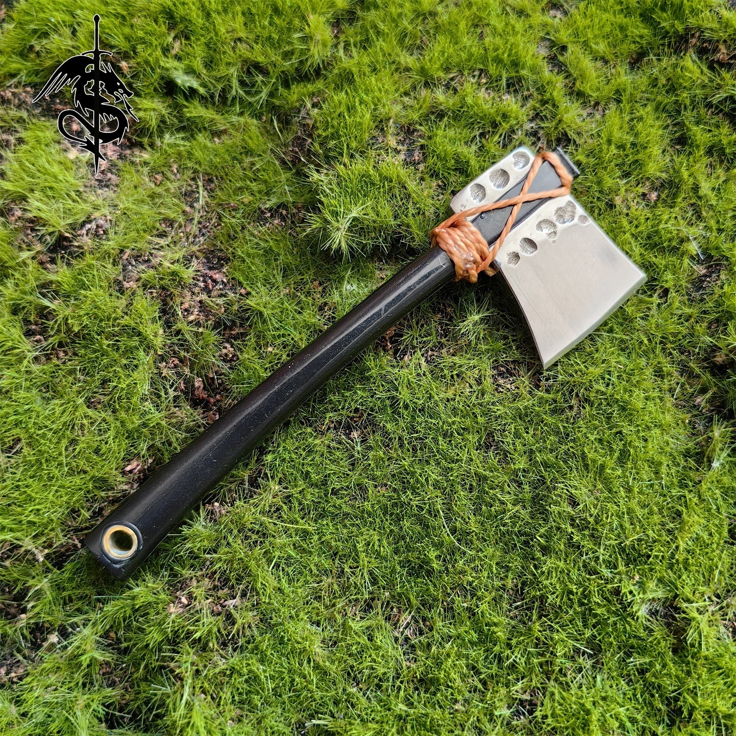 EDC Axe Hand-Forged Resin Handle Axe Portable Mini Outdoor Tool
