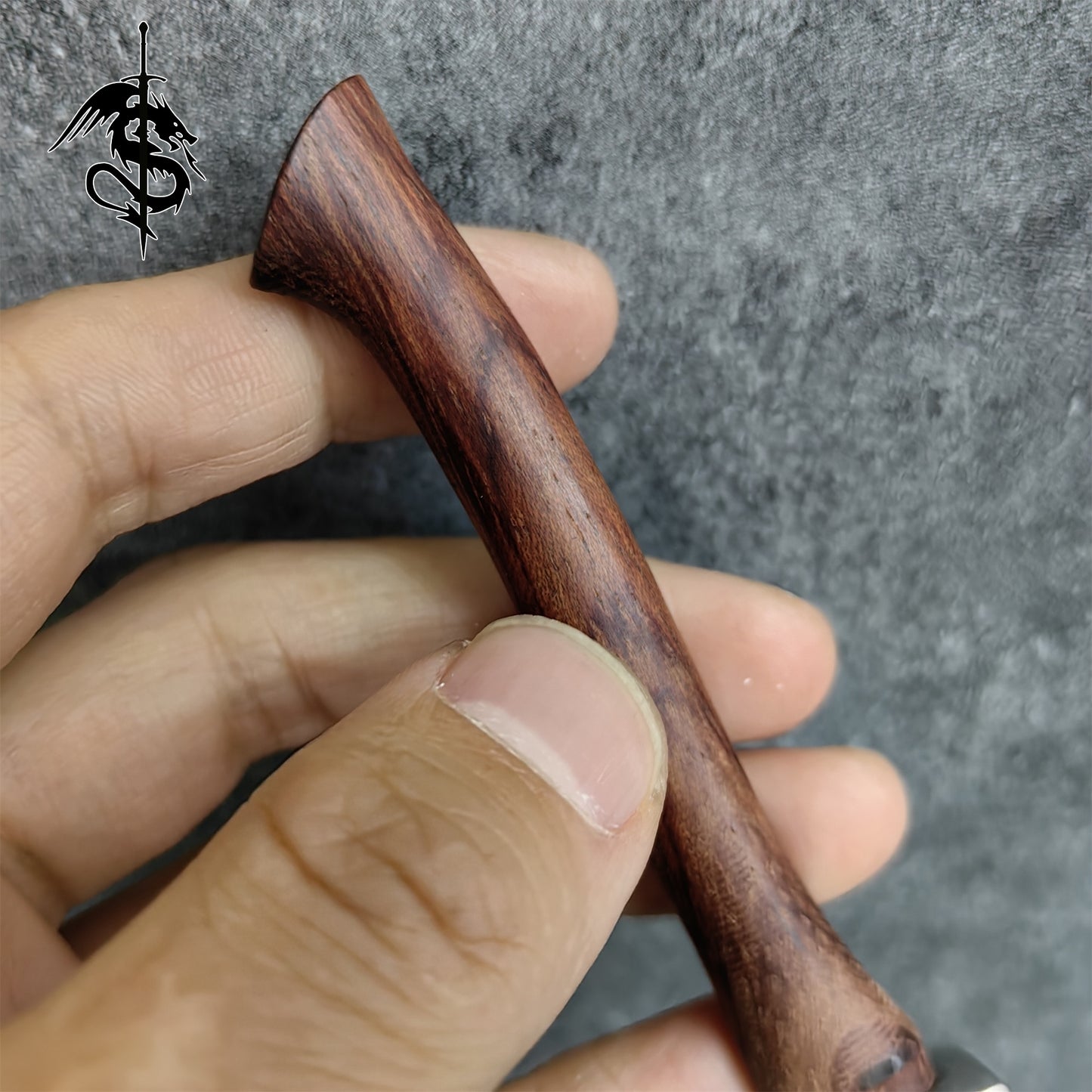 EDC Axe Hand-Forged Wooden Handle Axe Portable Mini Outdoor Tool