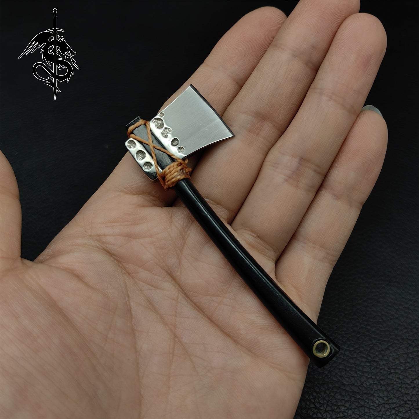 EDC Axe Hand-Forged Resin Handle Axe Portable Mini Outdoor Tool