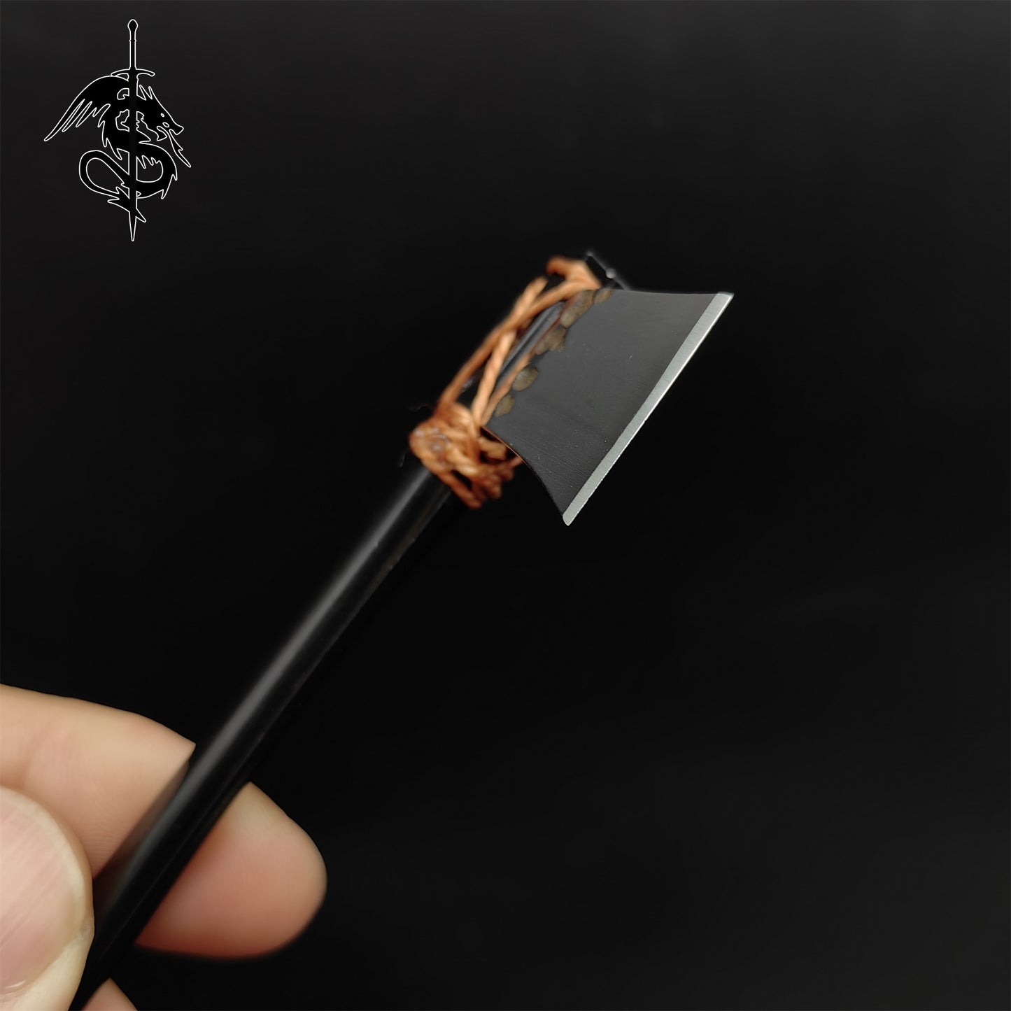 EDC Axe Hand-Forged Resin Handle Axe Portable Mini Outdoor Tool