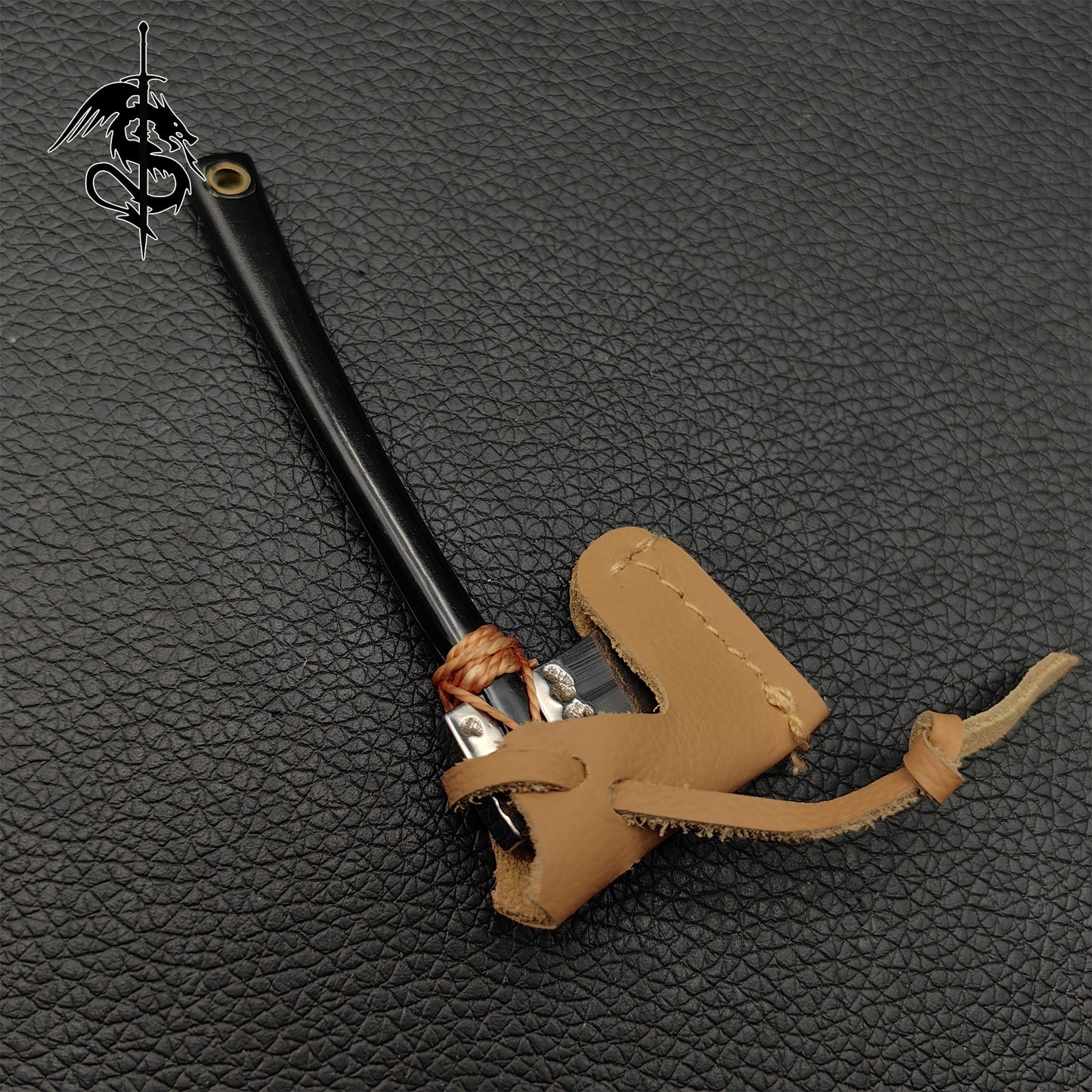 EDC Axe Hand-Forged Resin Handle Axe Portable Mini Outdoor Tool