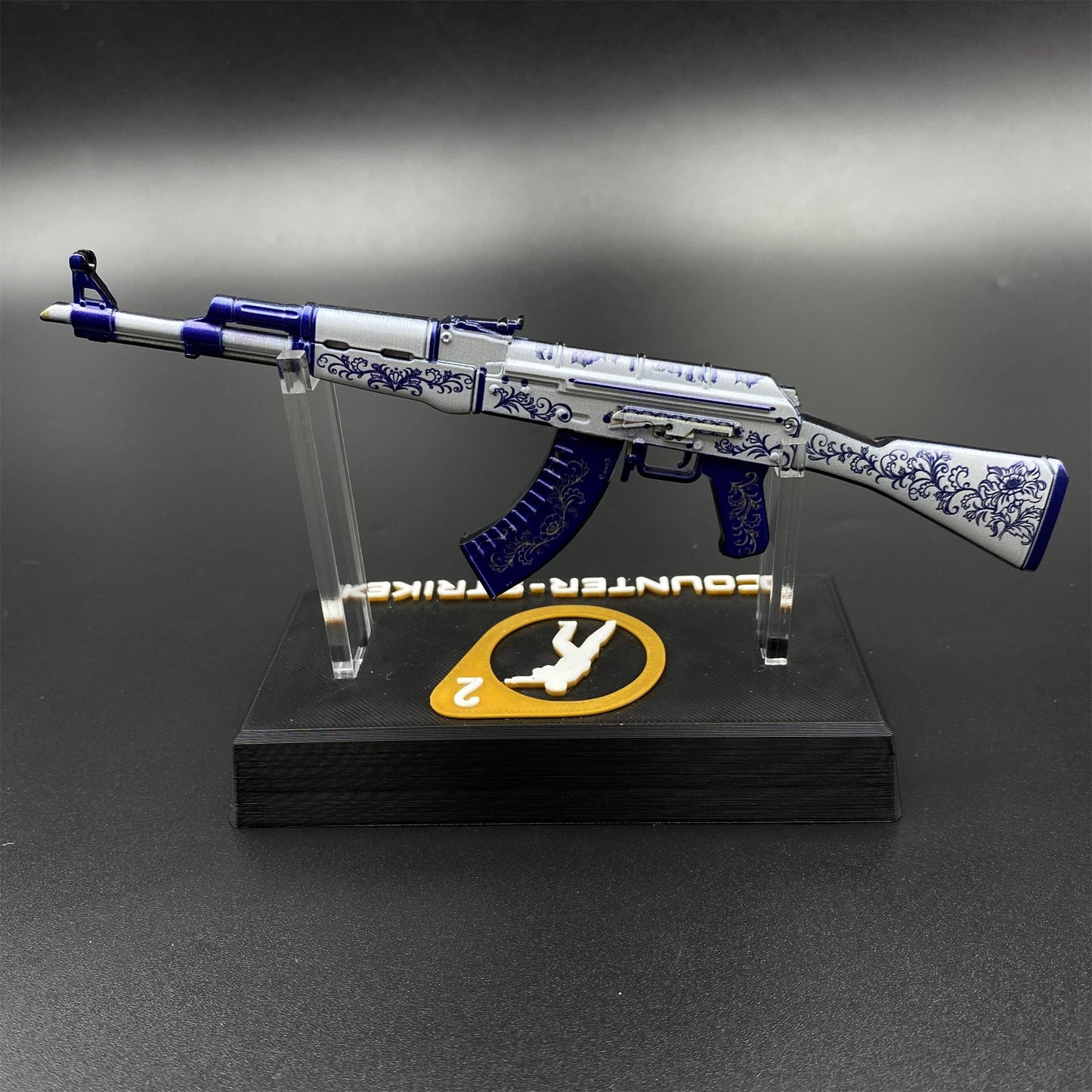 Hot Game CS2 Inheritance AK47 Metal Replica Game Prop Collectible