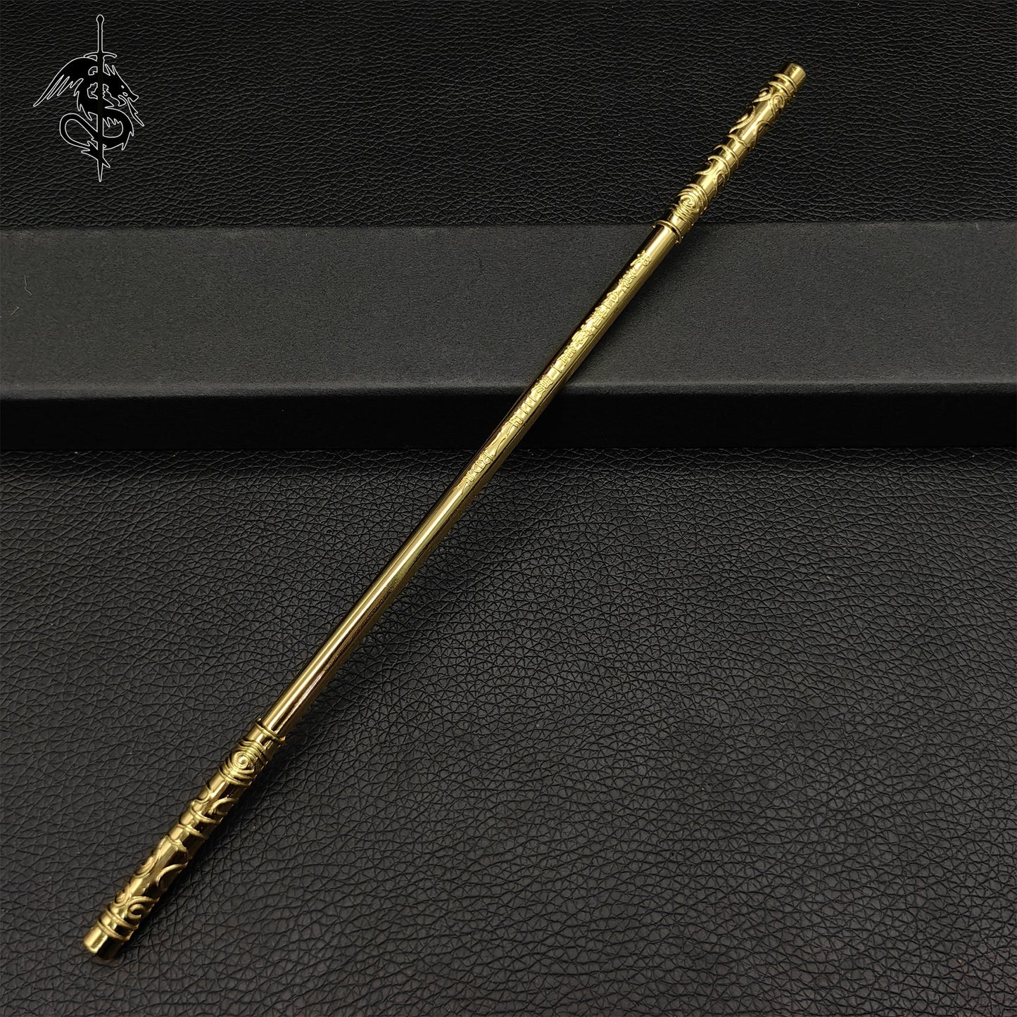 The Journey to The West Metal Monkey King Bar 8.7'' Replica With Stand