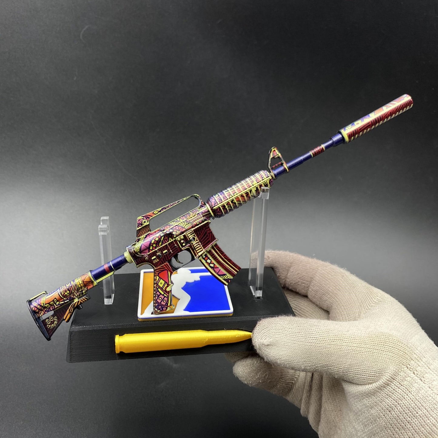CS M4A1‑S Chantico's Fire Metal Gun Replica for Collectible